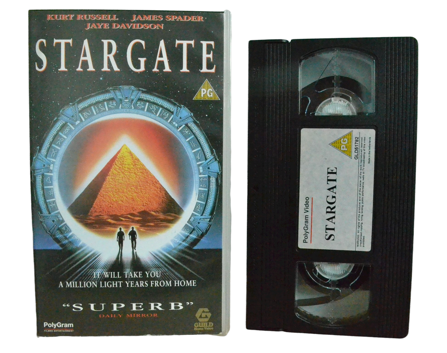 Star Gate - Kurt Russell - PolyGram Video - Vintage - Pal VHS-