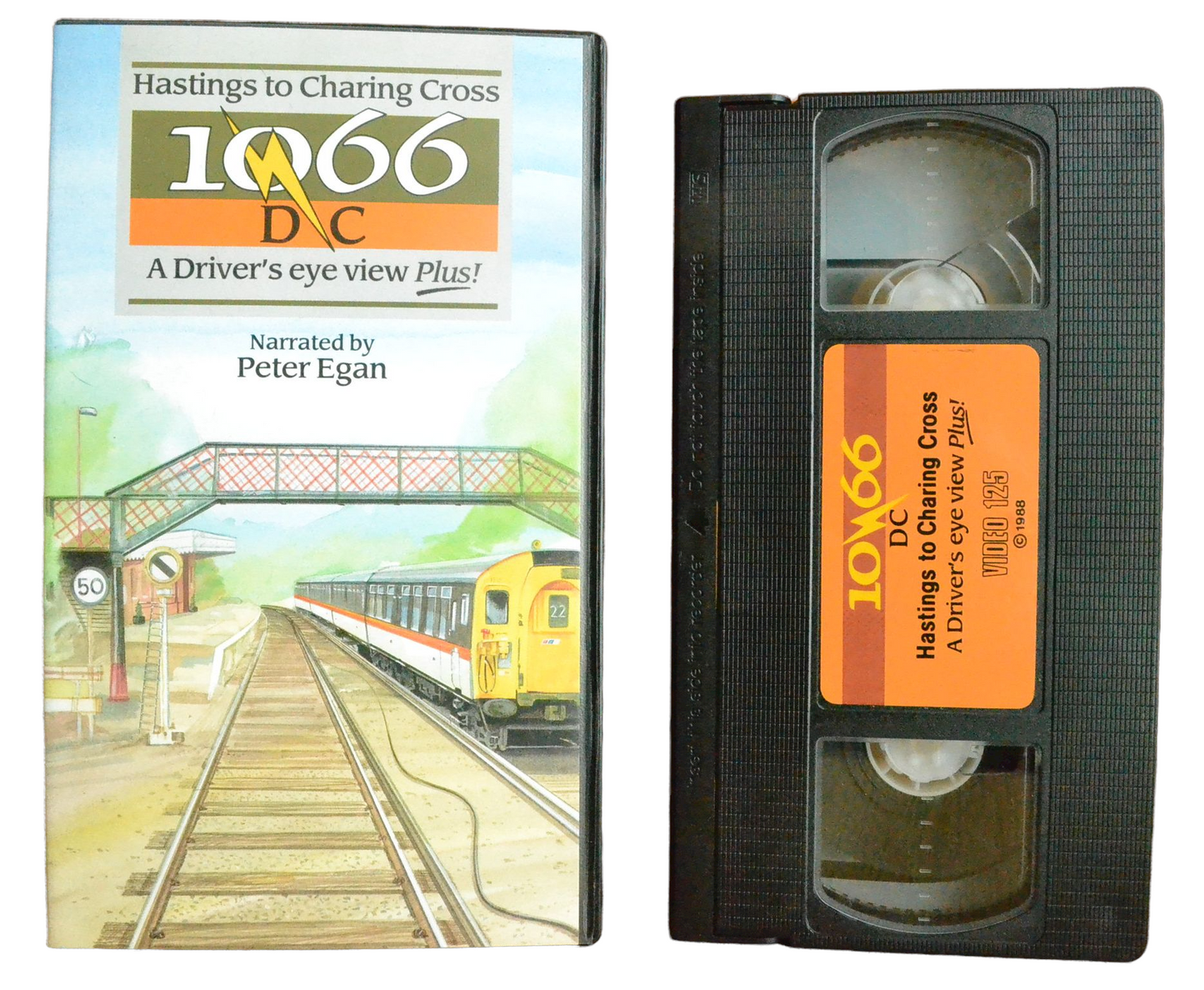 Hastings to Charing Cross: A Driver's eye view Plus! - Video 125 - Pal VHS-