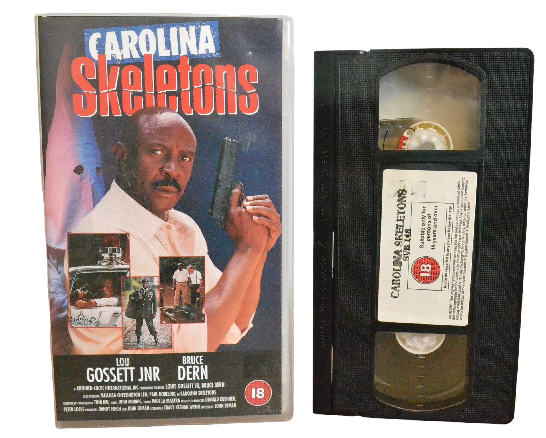 Carolina Skeletons - Louis Gossett Jr. - Action - Pal - VHS-