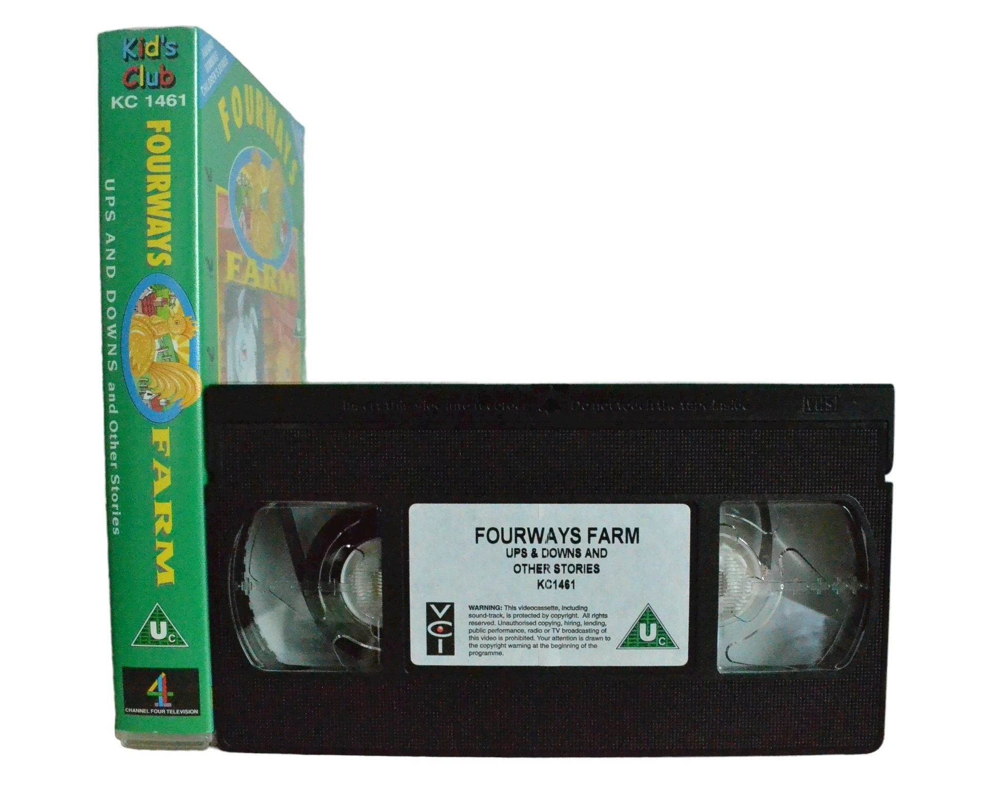 Fourways Farm - Channel Four Television - Childrens - Pal VHS-