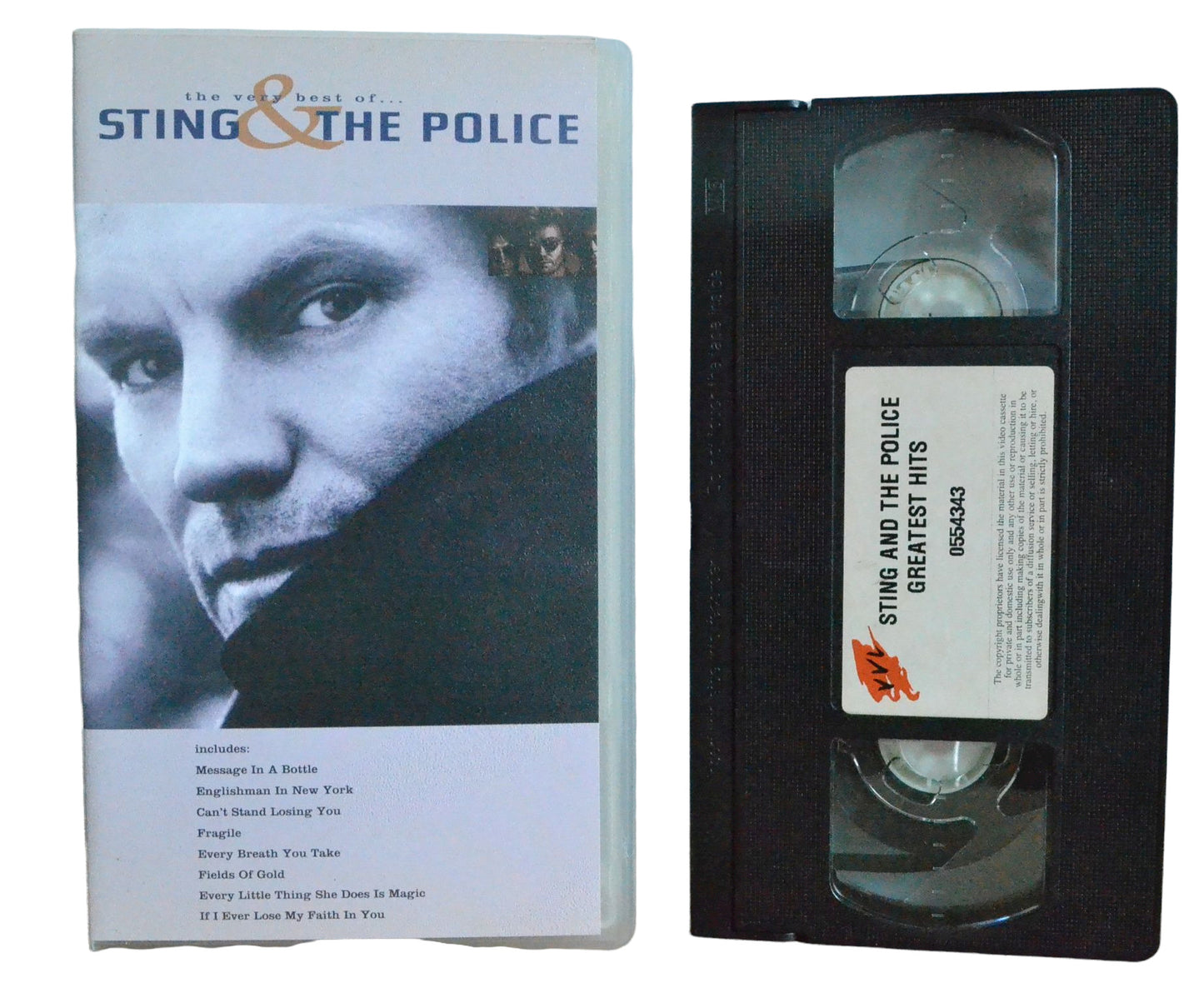 The Very Best Of Sting & The Police - PolyGram Video - Musical - Pal VHS-