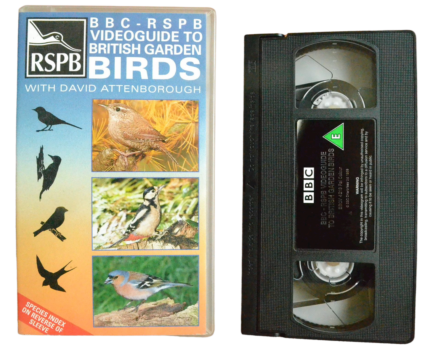 BBC - RSPB Videoguide To British Garden Birds - BBC - Pal VHS-