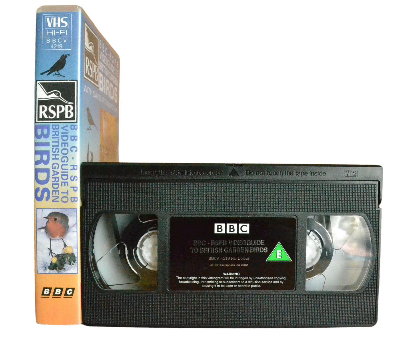 BBC - RSPB Videoguide To British Garden Birds - BBC - Pal VHS-