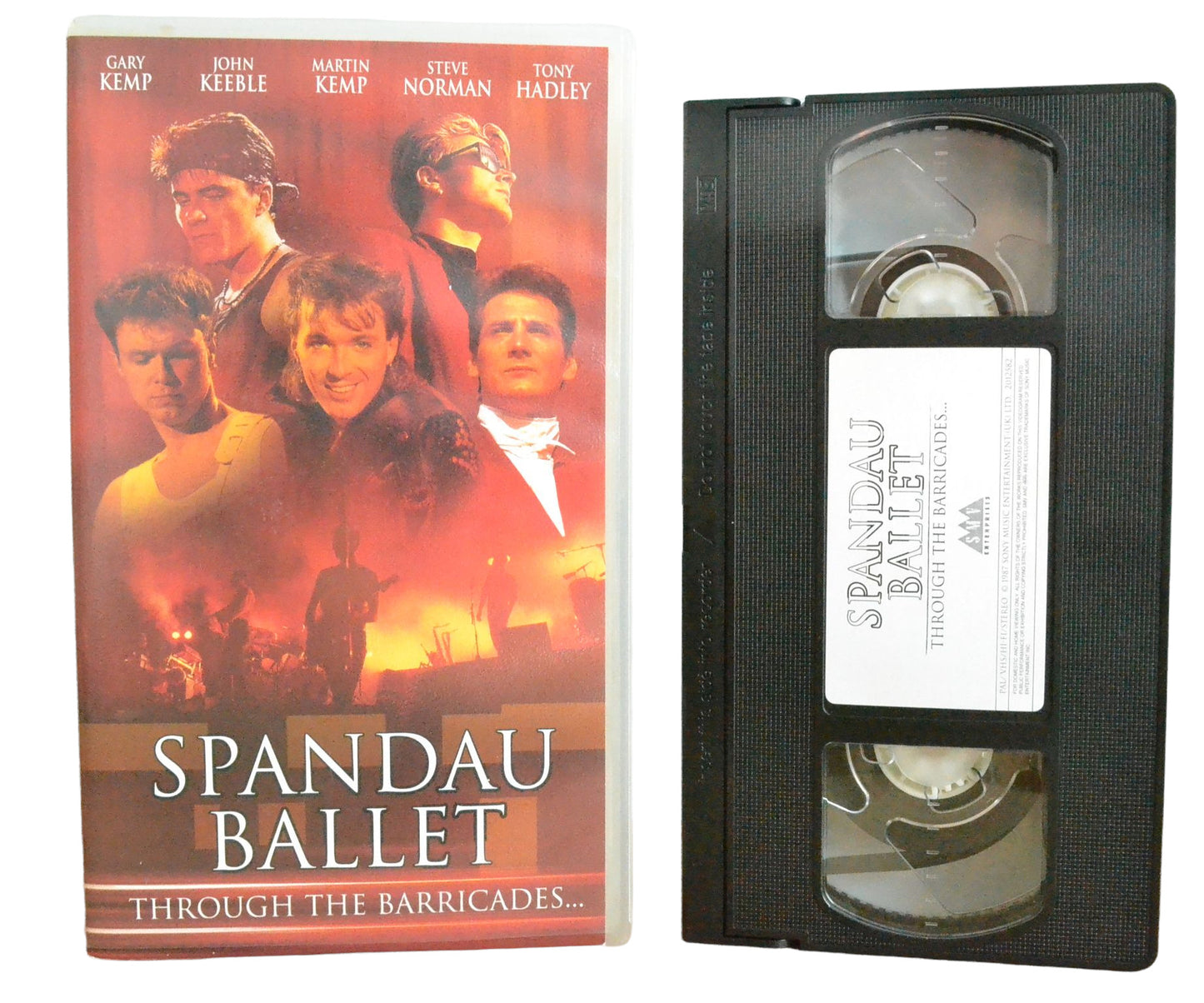 Spandau Ballet - Through The Barricades - Gary Kemp - SMV Enterprises - Musical - Pal VHS-