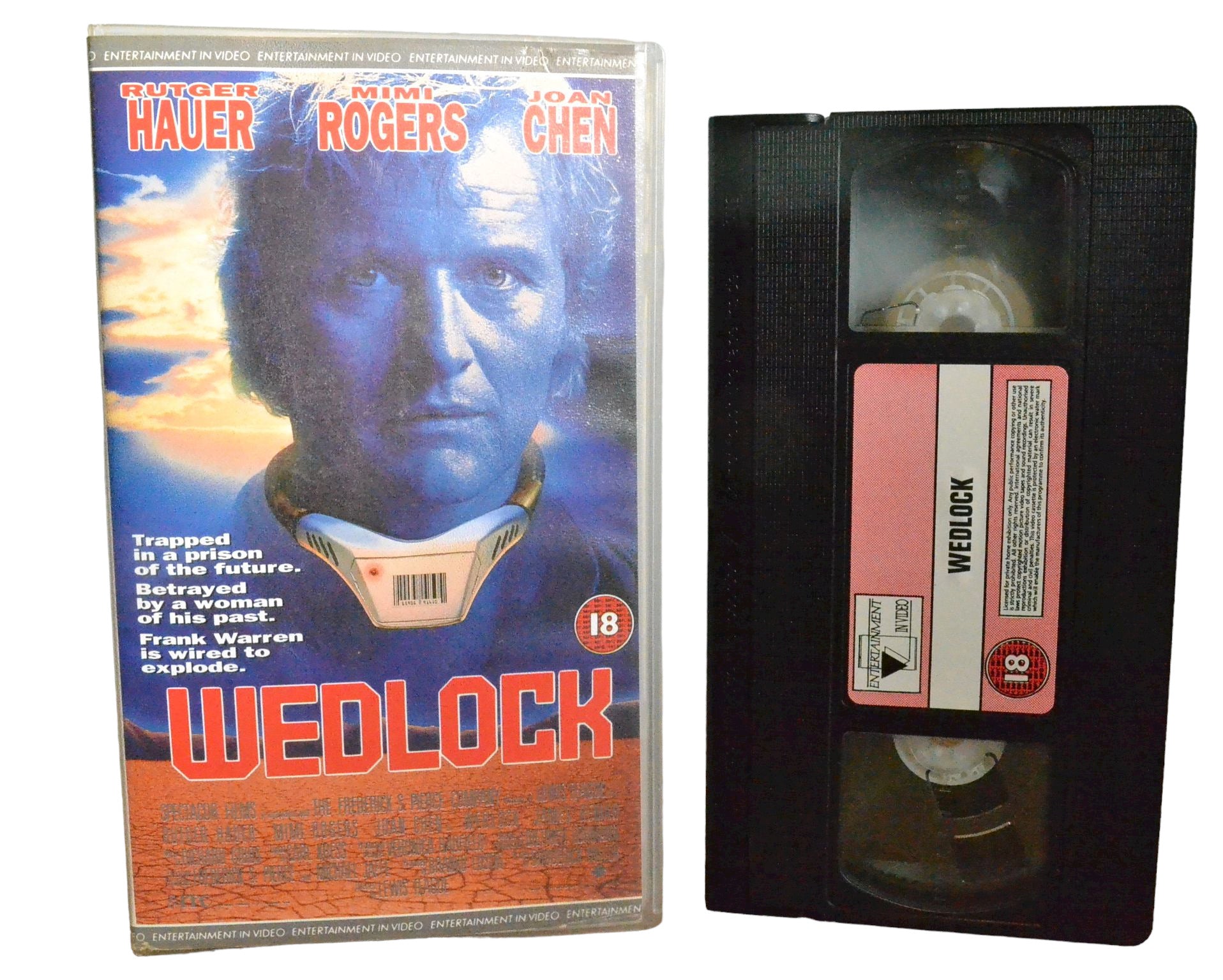 Wedlock - Rutger Hauer - Entertainment in Video - Action - Pal - VHS-