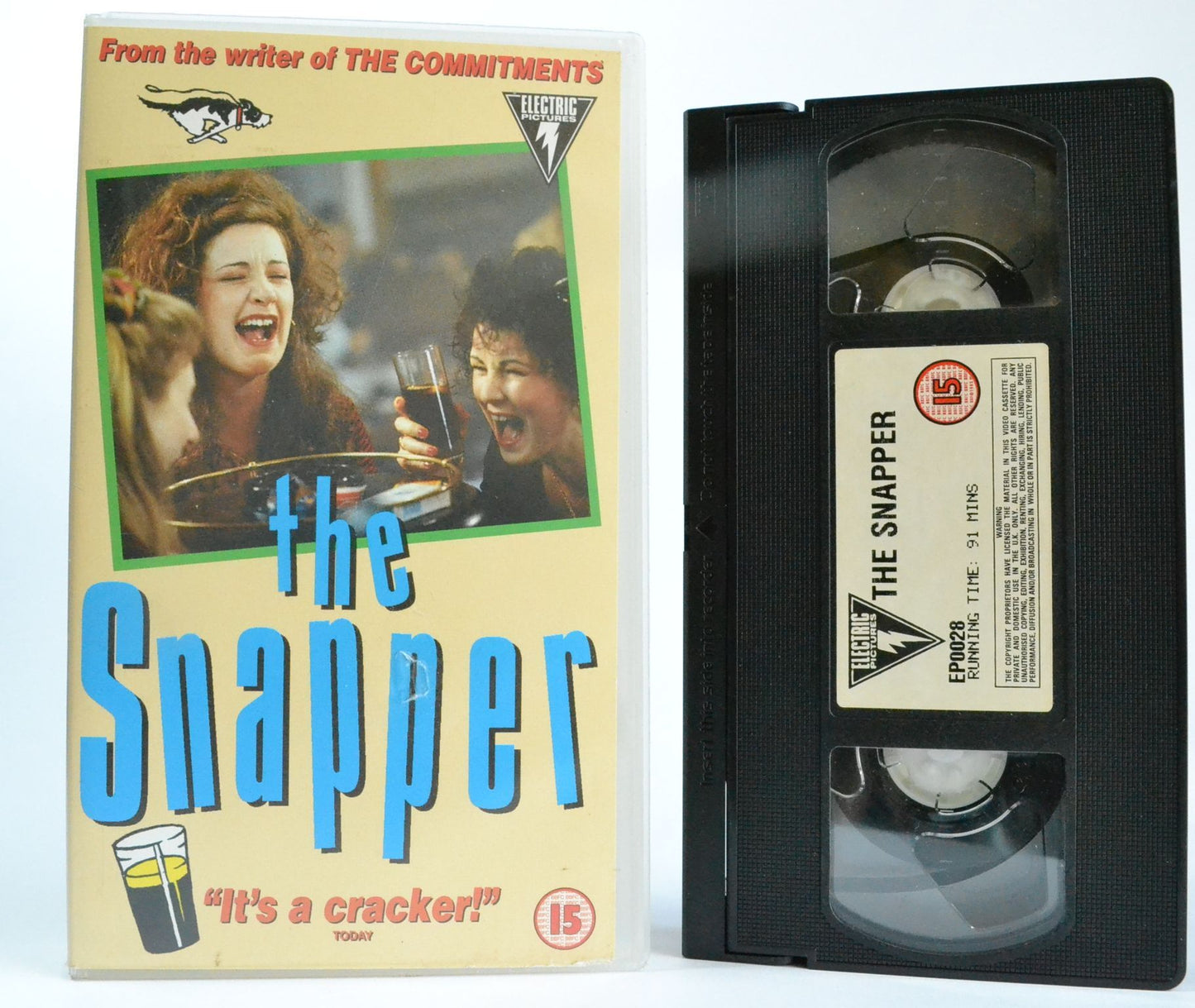 The Snapper (1993): Acclaimed Irish Comedy Drama - Colm Meaney - Pal VHS-