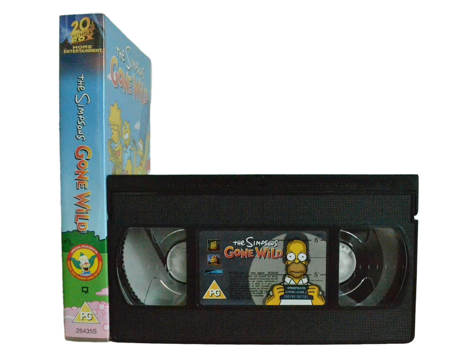 The Simpsons Gone Wild - 20th Century Fox Home Entertainment - Childrens - Pal VHS-