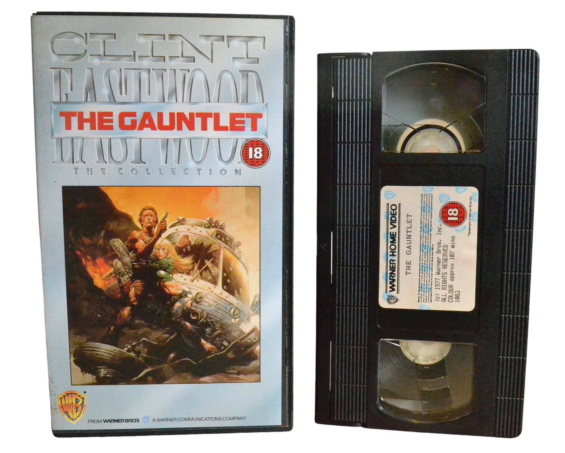 The Gauntlet - Clint Eastwood - Warner Home Video - Action - Pal - VHS-