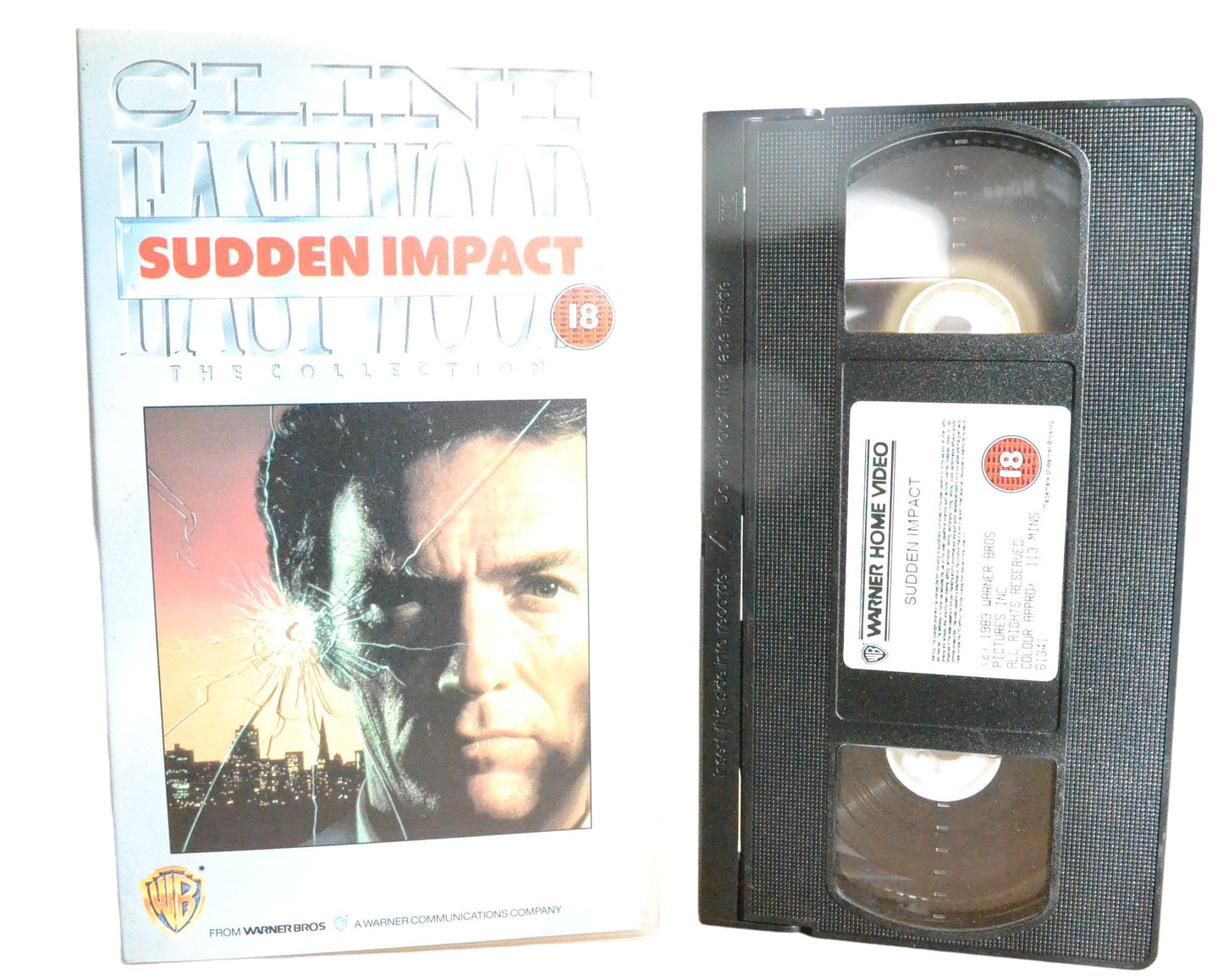 Sudden Impact - Clint Eastwood - Warner Home Video - Action - Pal - VHS-