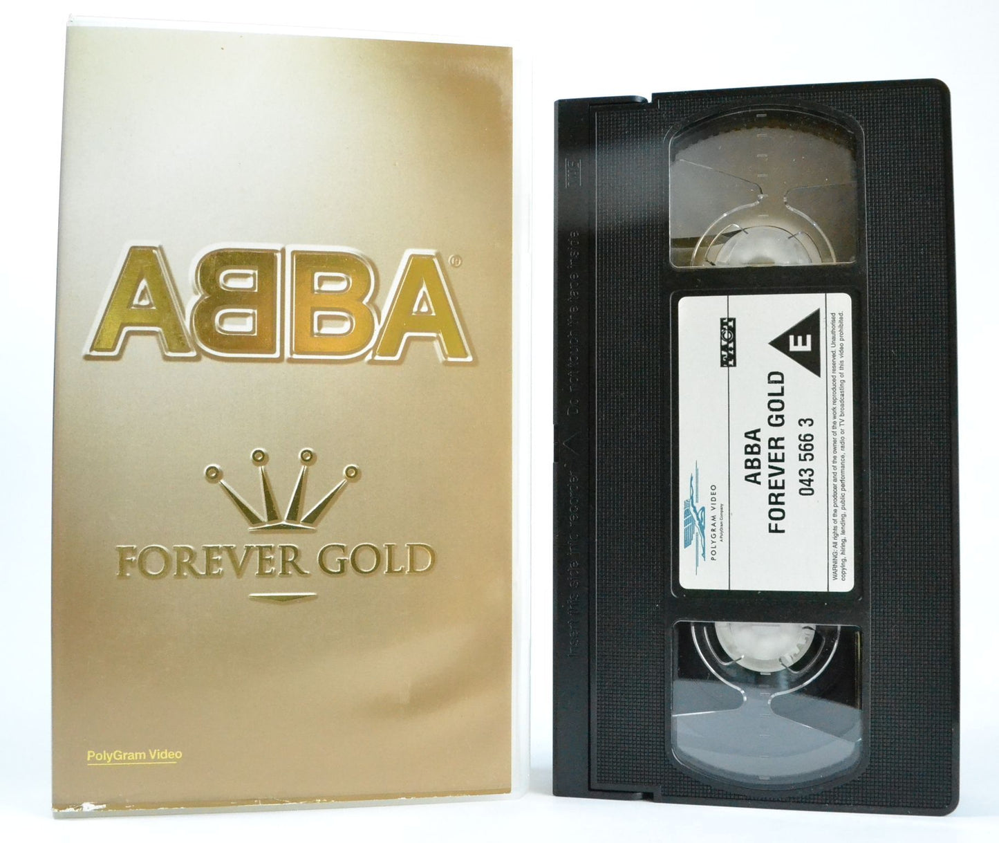 ABBA: Forever Gold (90 Minutes) 32 Tracks - Dancing Queen, That’s Me - VHS-