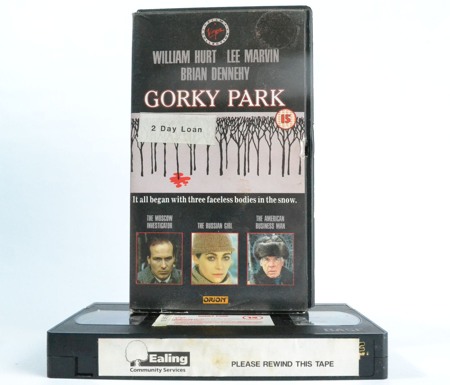 Gorky Park: W.Hurt - Lee Marvin (1983) Mystery Thriller - Faceless Bodies OOP VHS-