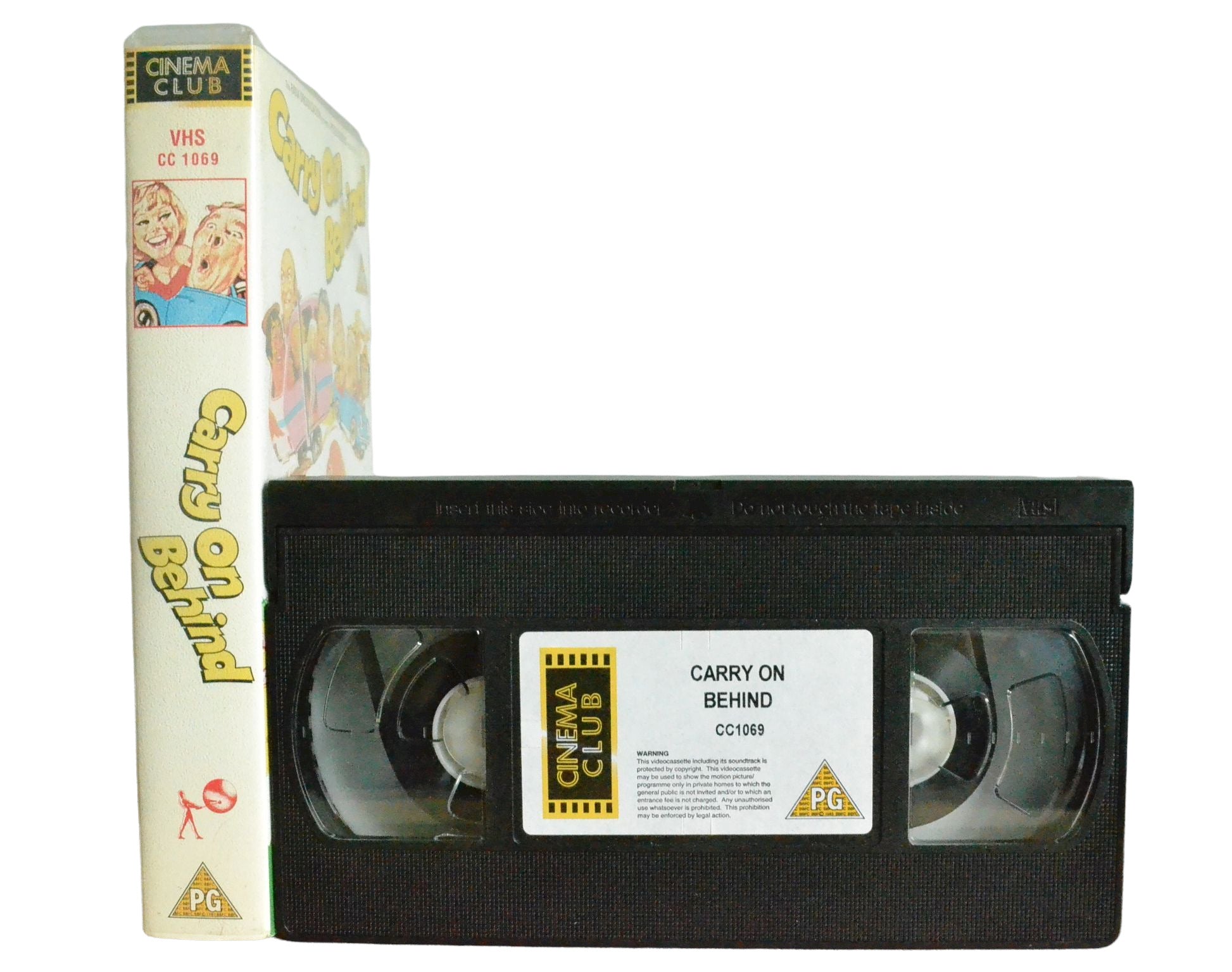 Carry on Behind - Elke Sommer - Cinema Club - Comedy - Pal VHS-