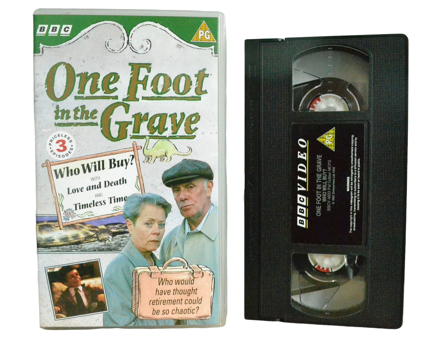 One Foot in the Grave - Who Will Buy? - Richard Wilson - BBC Video - Comedy - Pal VHS-