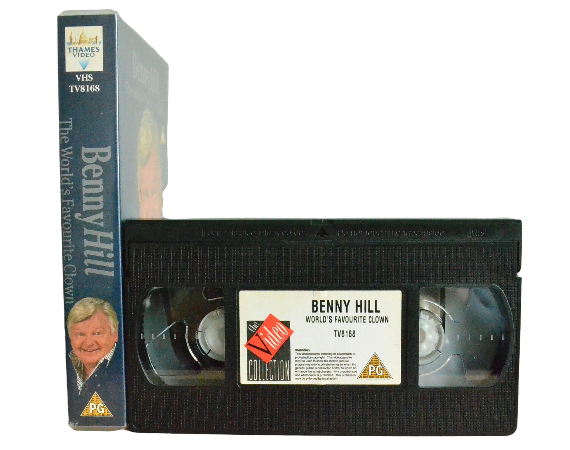 Benny Hill - The World's Favourite Clown - Benny Hill - The Video Collection - Comedy - Pal VHS-