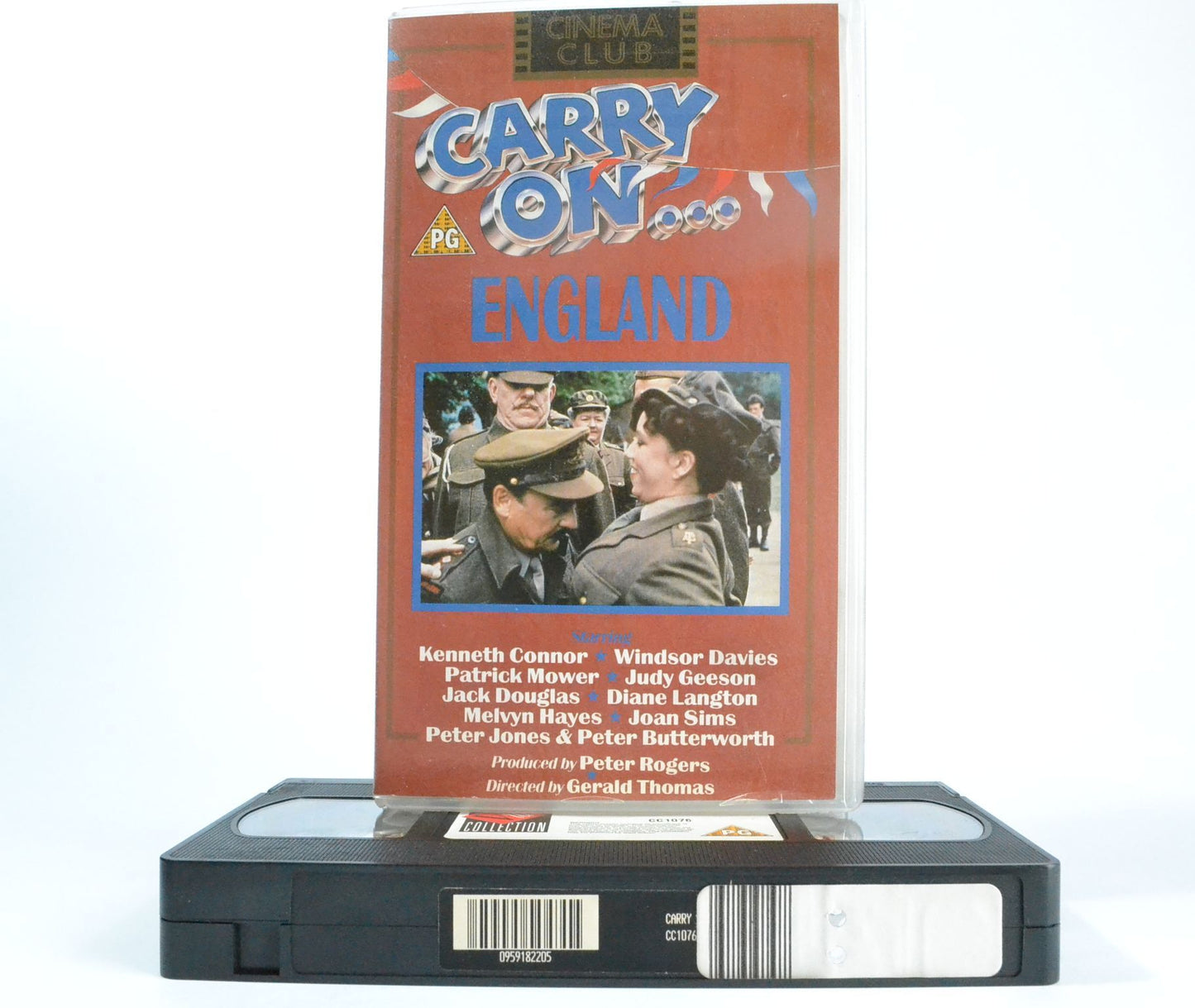 Carry On England (1976): Comedy/Farce - Kenneth Connor - Windsor Davies - VHS-