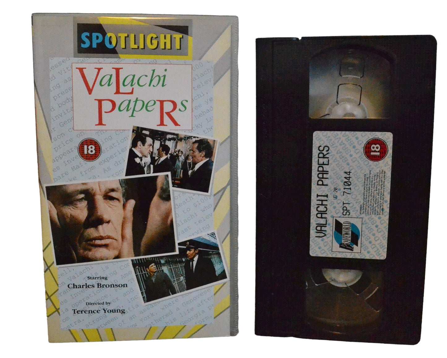 Valachi Papers - Charles Bronson - Braveworld - Action - Pal - VHS-