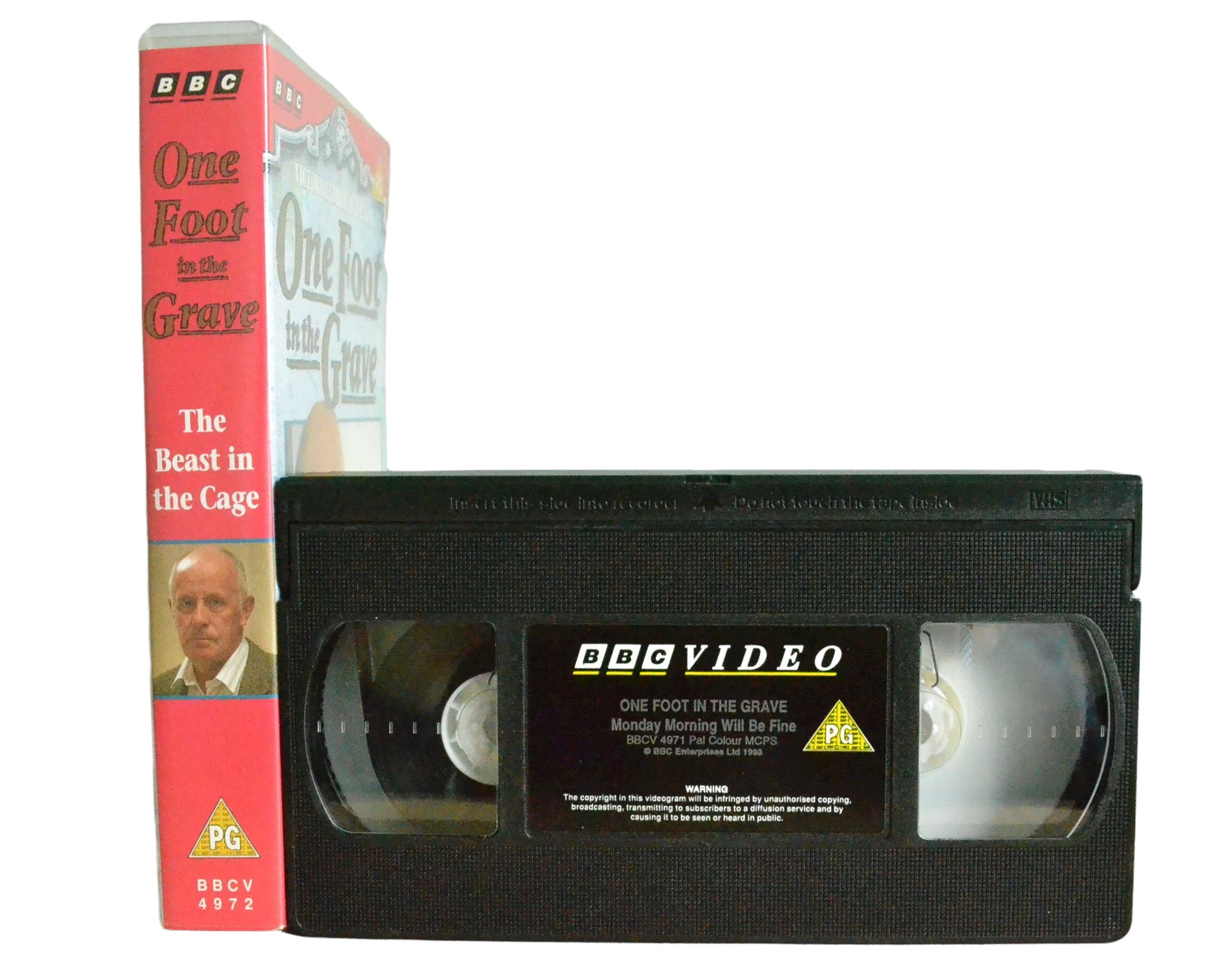 One Foot in the Grave - Monday Morning Will Be Fine - Richard Wilson - BBC Video - Comedy - Pal VHS-