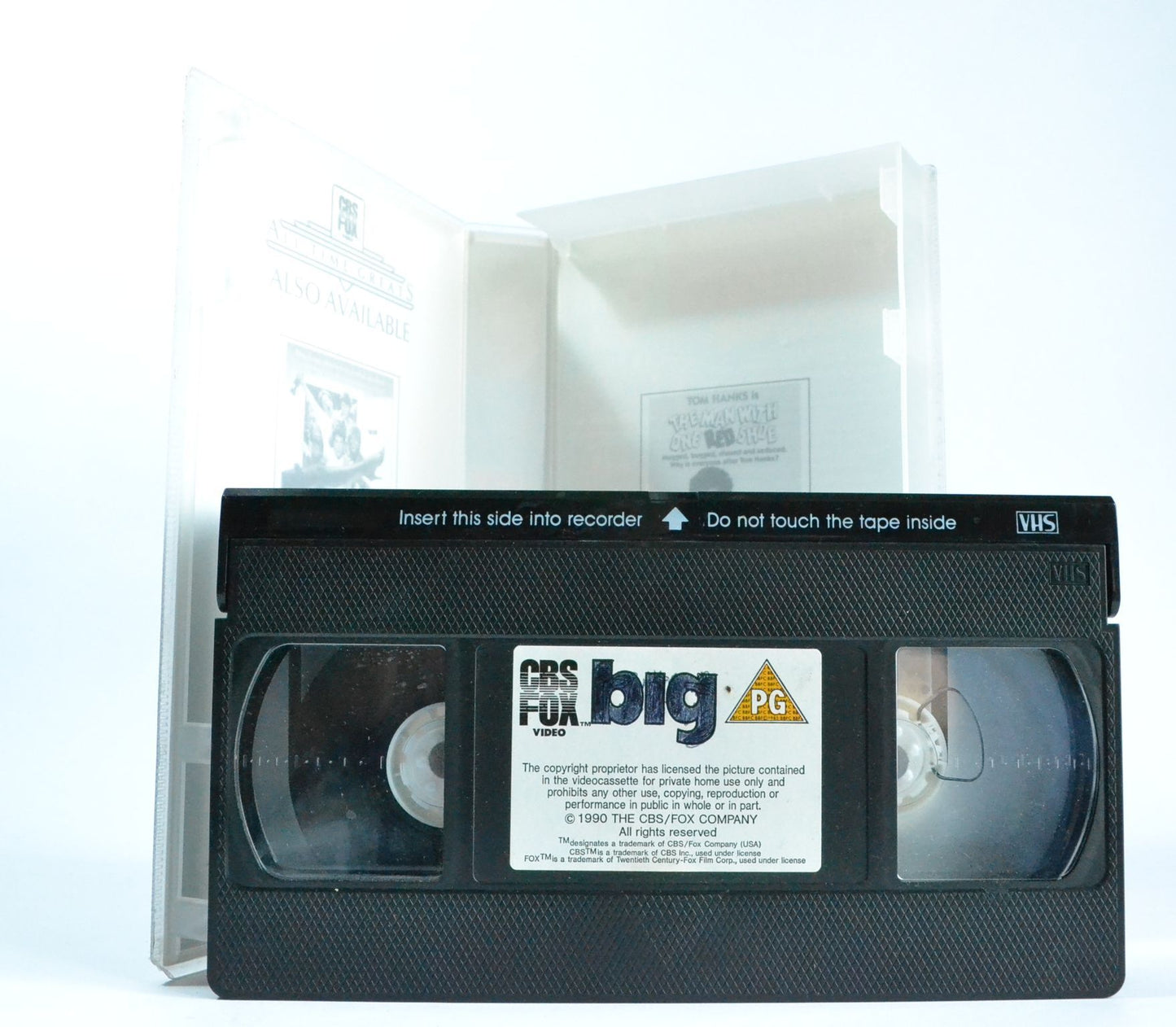 BIG: Tom Hanks (1988) Family - Fantasy Adventure - CBS FOX [2hrs 10mins] VHS-
