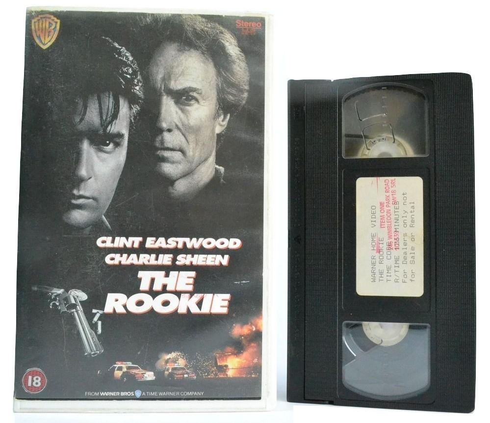 The Rookie [Sample]: Sheen & Eastwood - Grand Theft Auto (1990) Crime Thriller - VHS-
