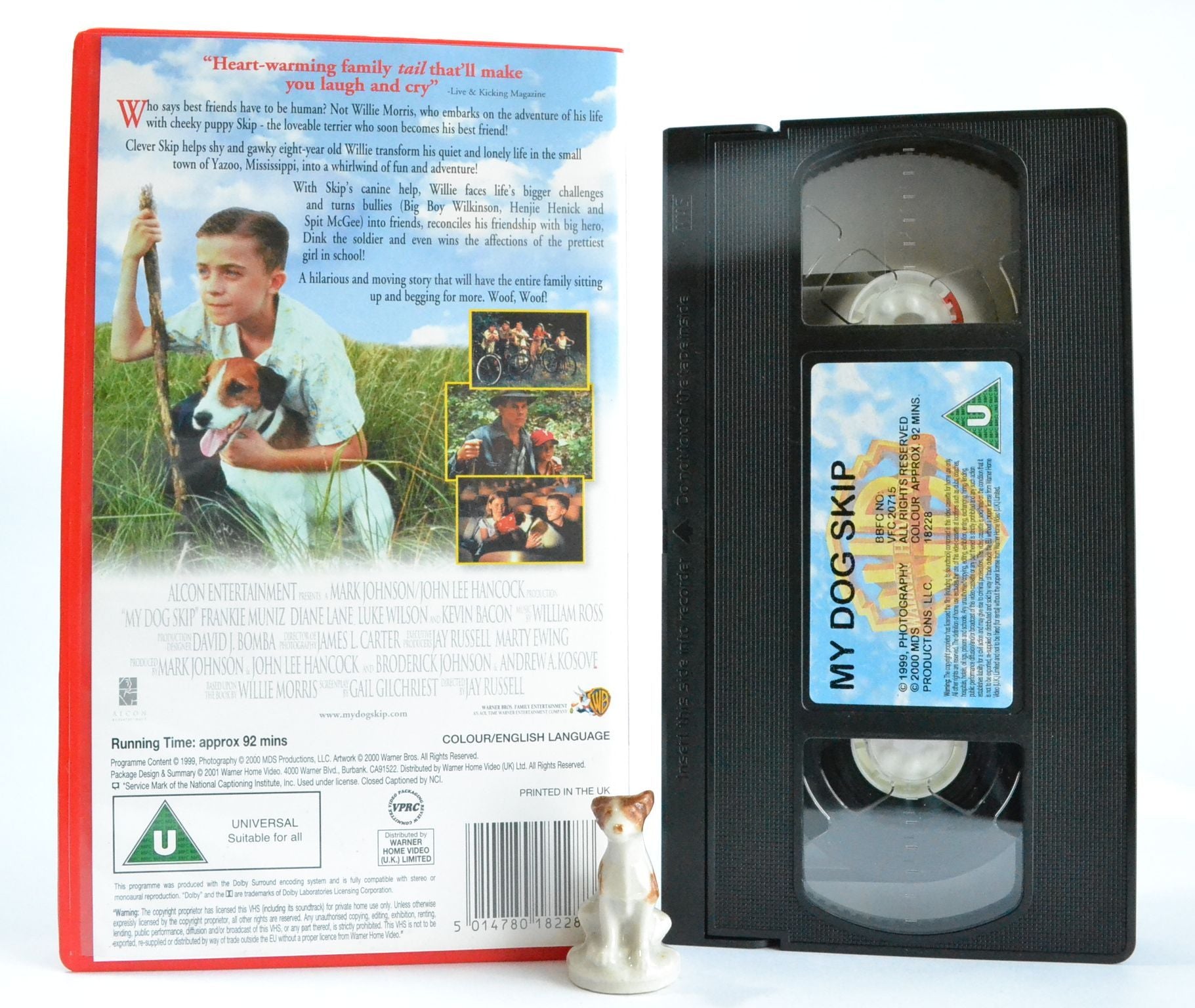 My Dog Skip: Wade Dog Statuette Included - Kevin Bacon Feature - Kid’s VHS-