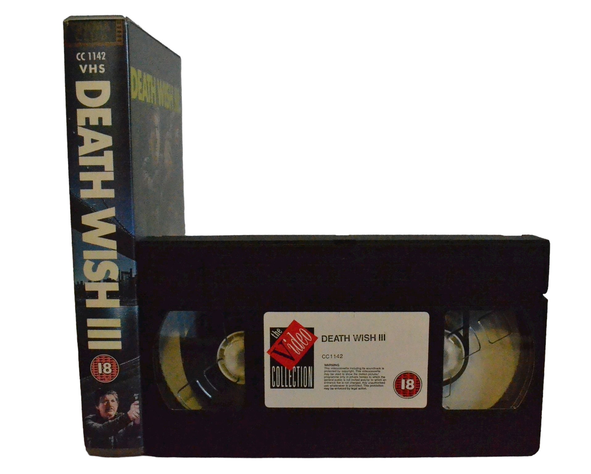 Death Wish 3 - Charles Bronson - The Video Collection - Action - Pal - VHS-
