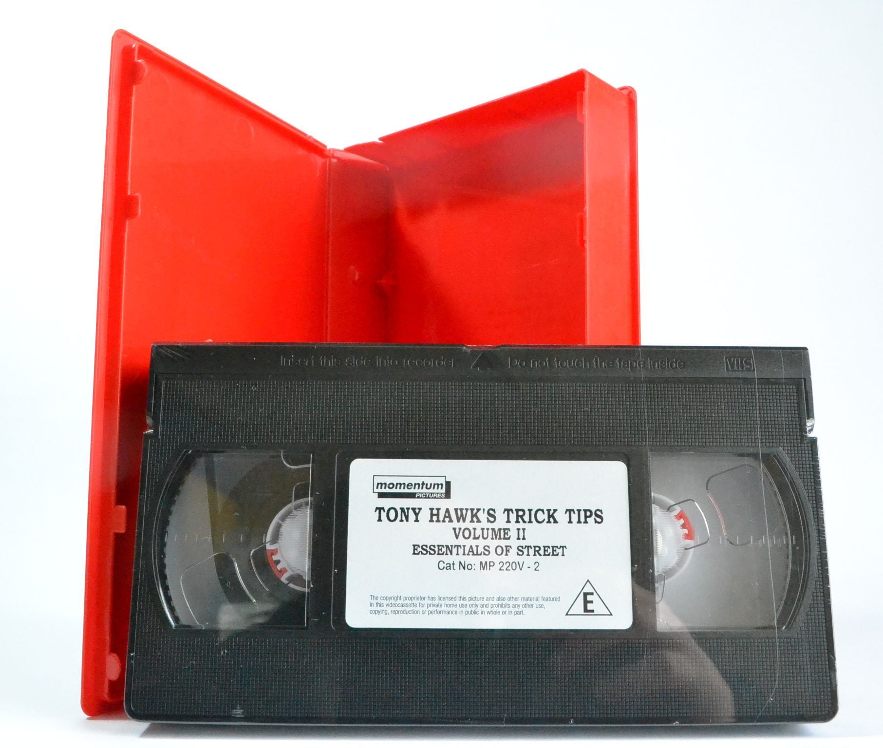 Tony Hawk’s: Tricks Tips (Vol.2) Ramp & Street [Kick-Flips, Frontsides, Axles] VHS-