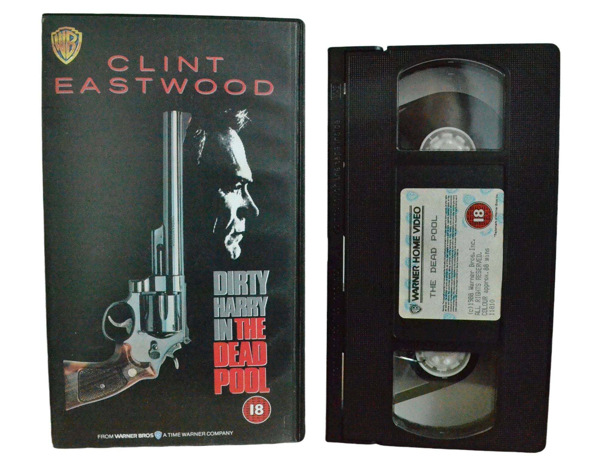 The Dead Pool - Clint Eastwood - Warner Home Video - Vintage - Pal VHS-