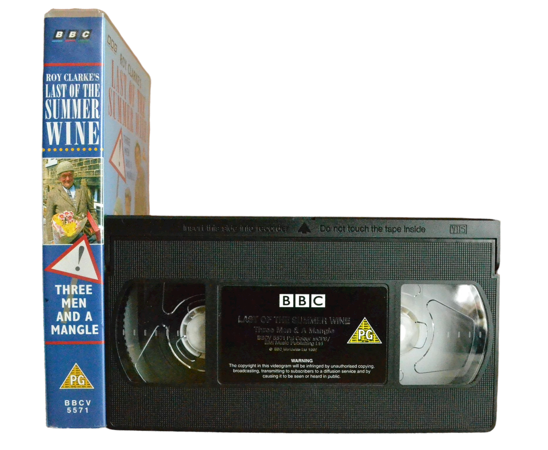 Last Of The Summer Wine - Bill Owen as Compo - BBC - Vintage - Pal VHS-