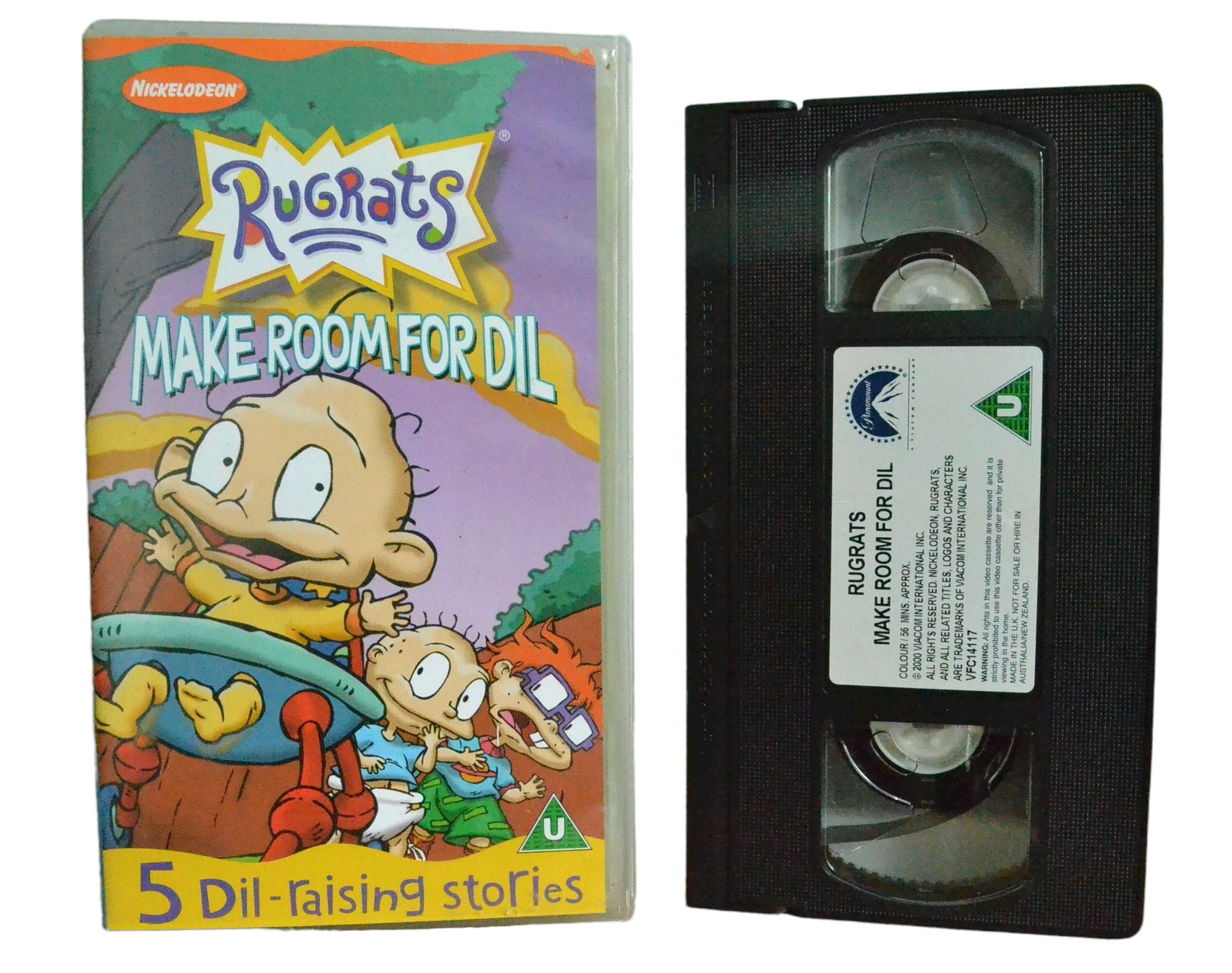 Rugrats Make Room For Dil - Paramount - Childrens - Pal VHS-