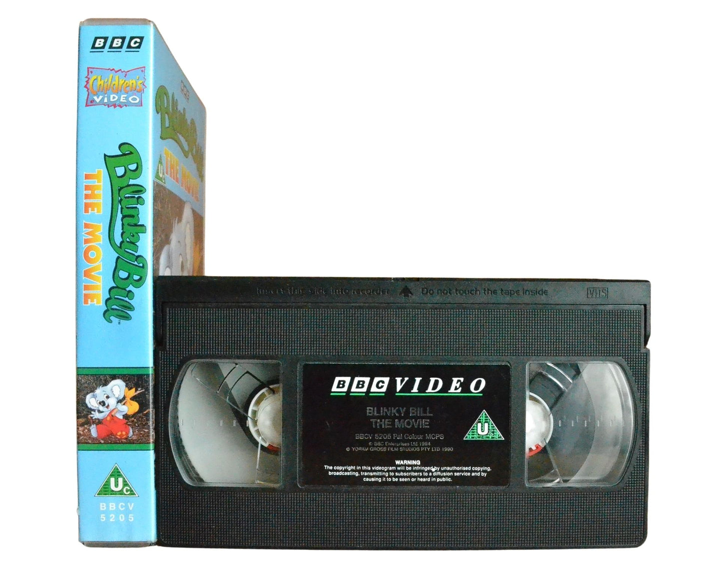 Blinky Bill The Movie - Ryan Kwanten - Children’s - Pal VHS-