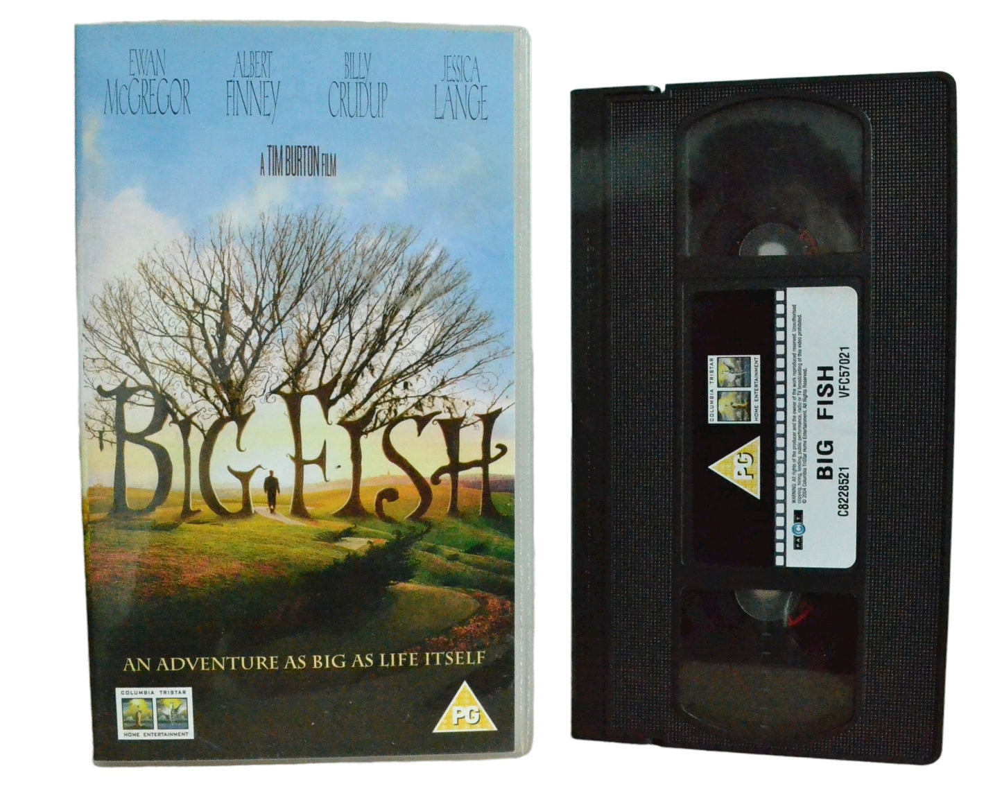 Big Fish - An Adventure As Big As Life Itself - Ewan McGregor - Columbia Tristar Home Entertainment - Childrens - Pal VHS-