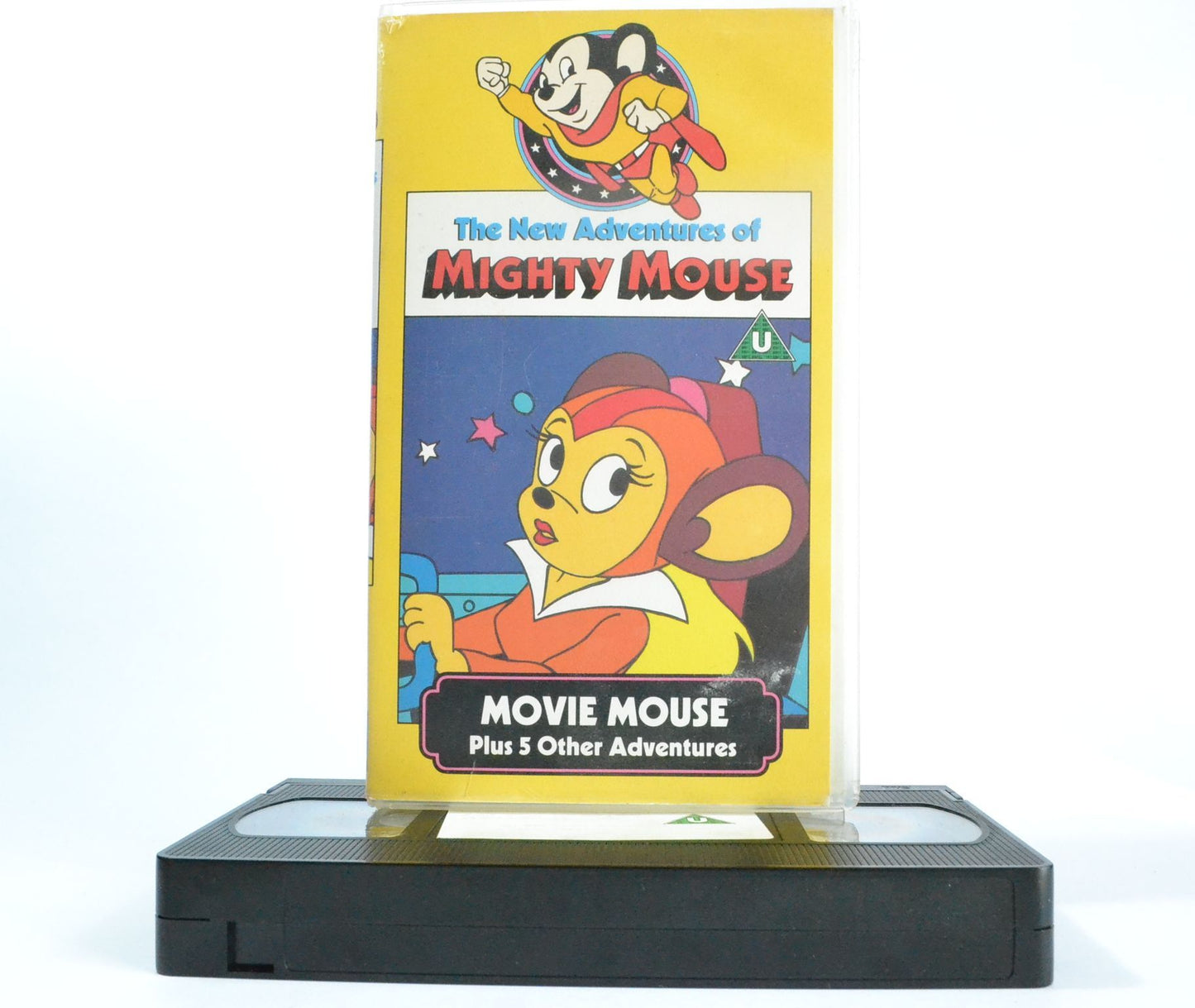 The New Adventures Of Mighty Mouse (1990): 6 Full Cartoon Stories - Kid’s VHS-