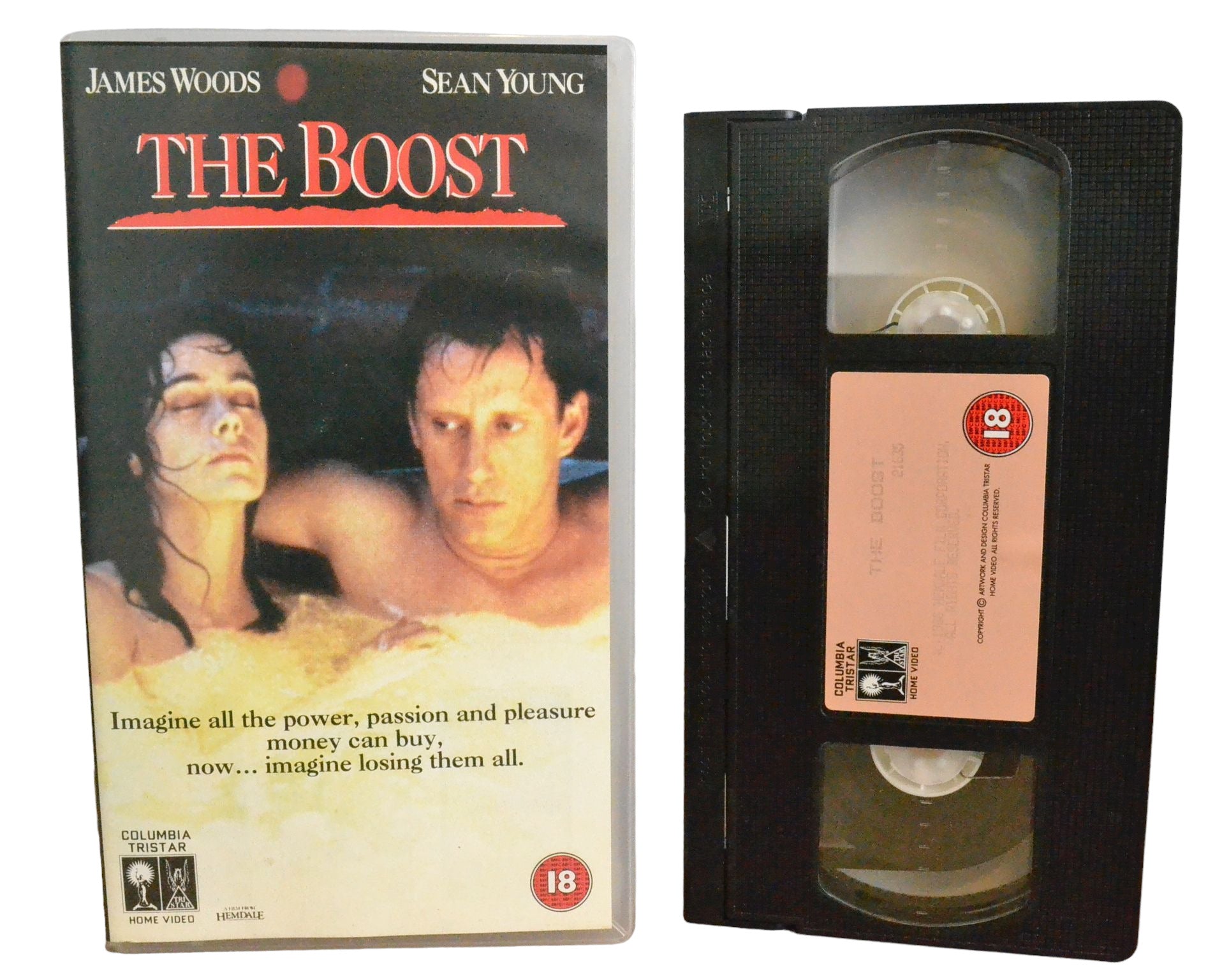 The Boost - James Woods - Columbia TriStar Home Video - Action - Pal - VHS-