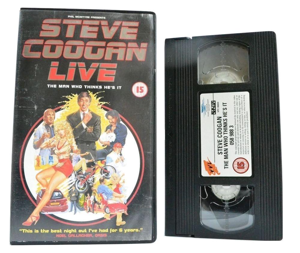 Steve Coogan: Live - [Simon Peg] - Julia Davis - Palace Manchester - Comedy - VHS-