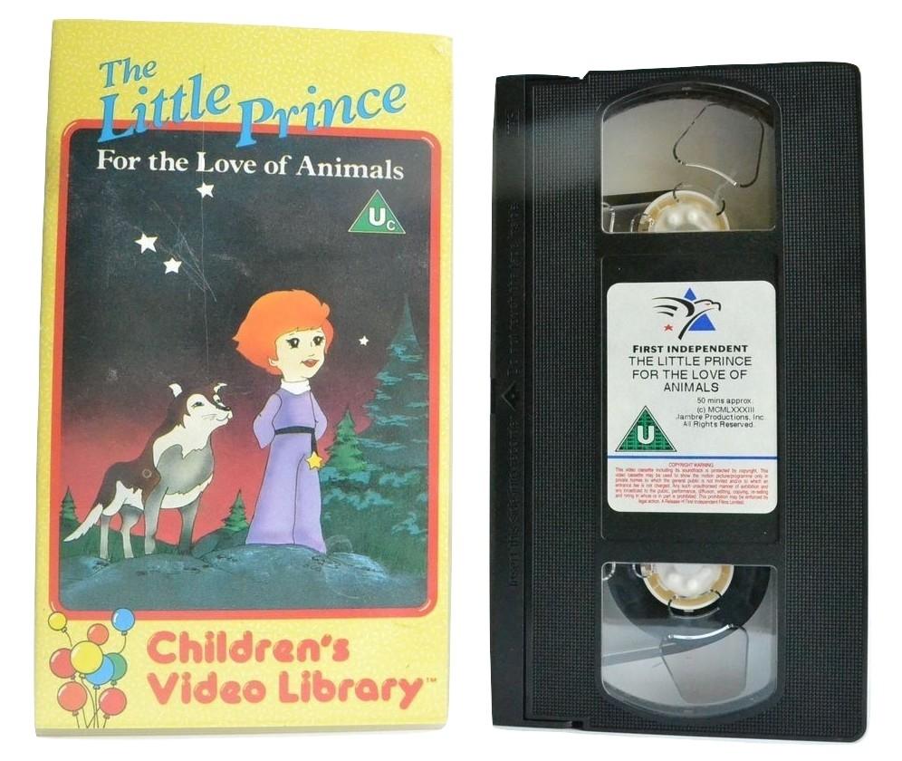 The Little Prince: For The Love Of Animals (1989) Interplanetary Sci-Fi Action - VHS-