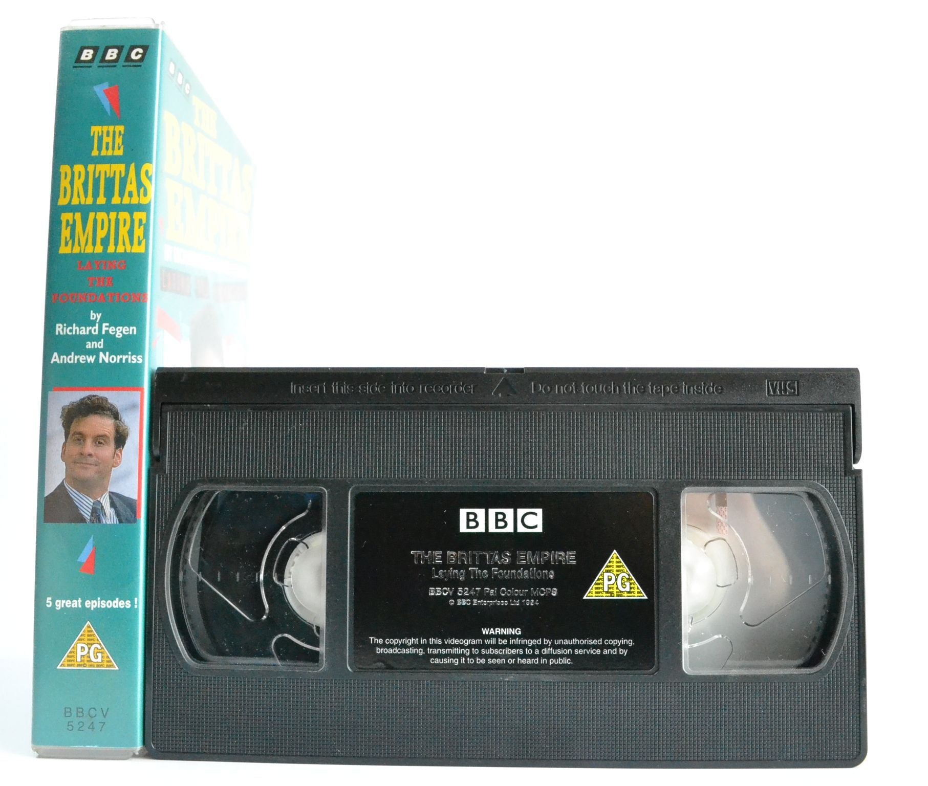 The Brittas Empire (BBC): Laying the Foundations [145 Mins] Fegen Comedy - VHS-