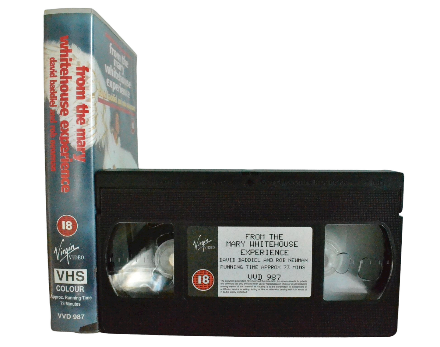 From The Mary Whitehouse Experience - David Baddiel - Virgin Video - Comedy - Pal VHS-