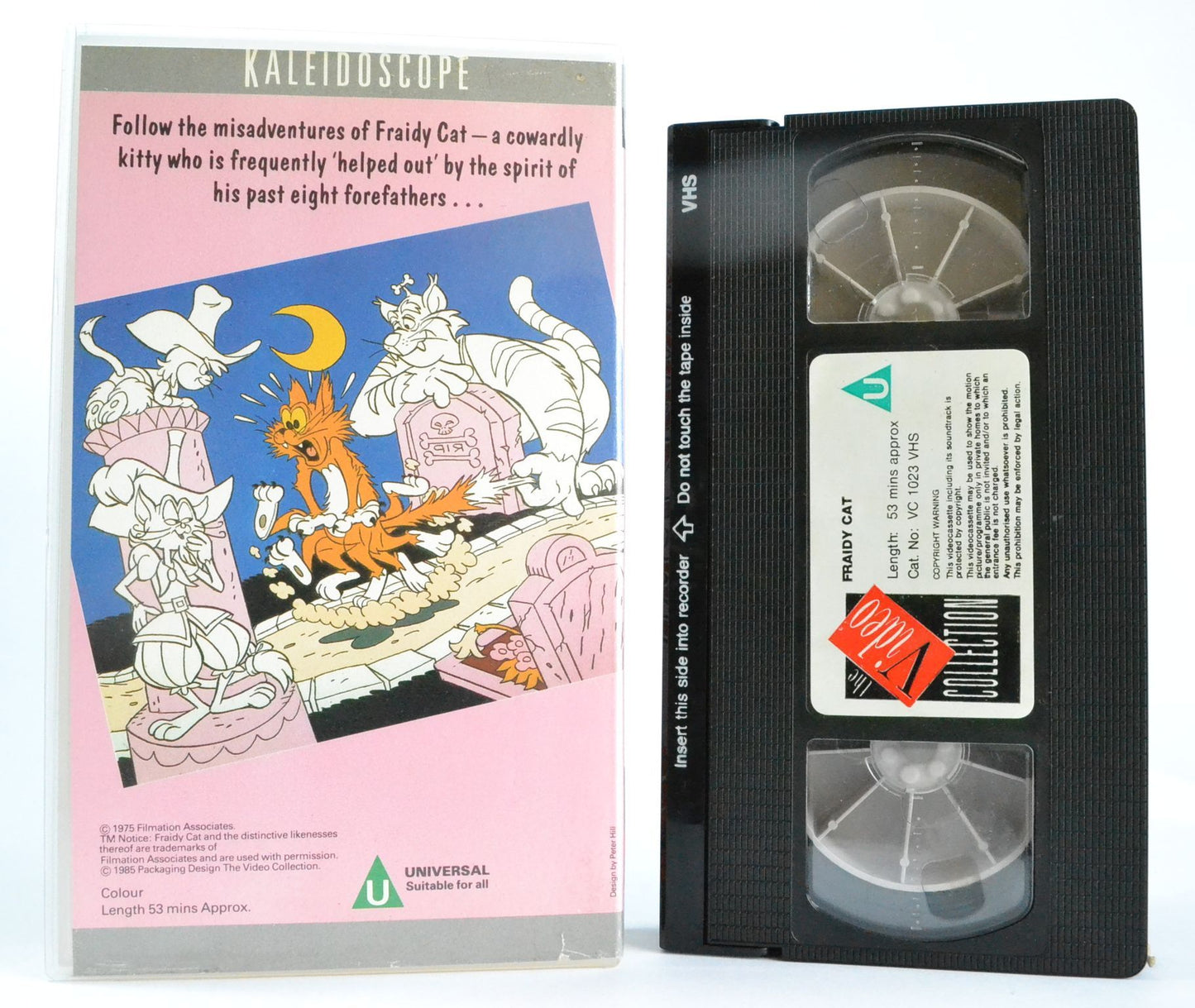 Fraidy Cat (1975): Compilation Of 6 Minute Stories - Vintage Children’s - VHS-