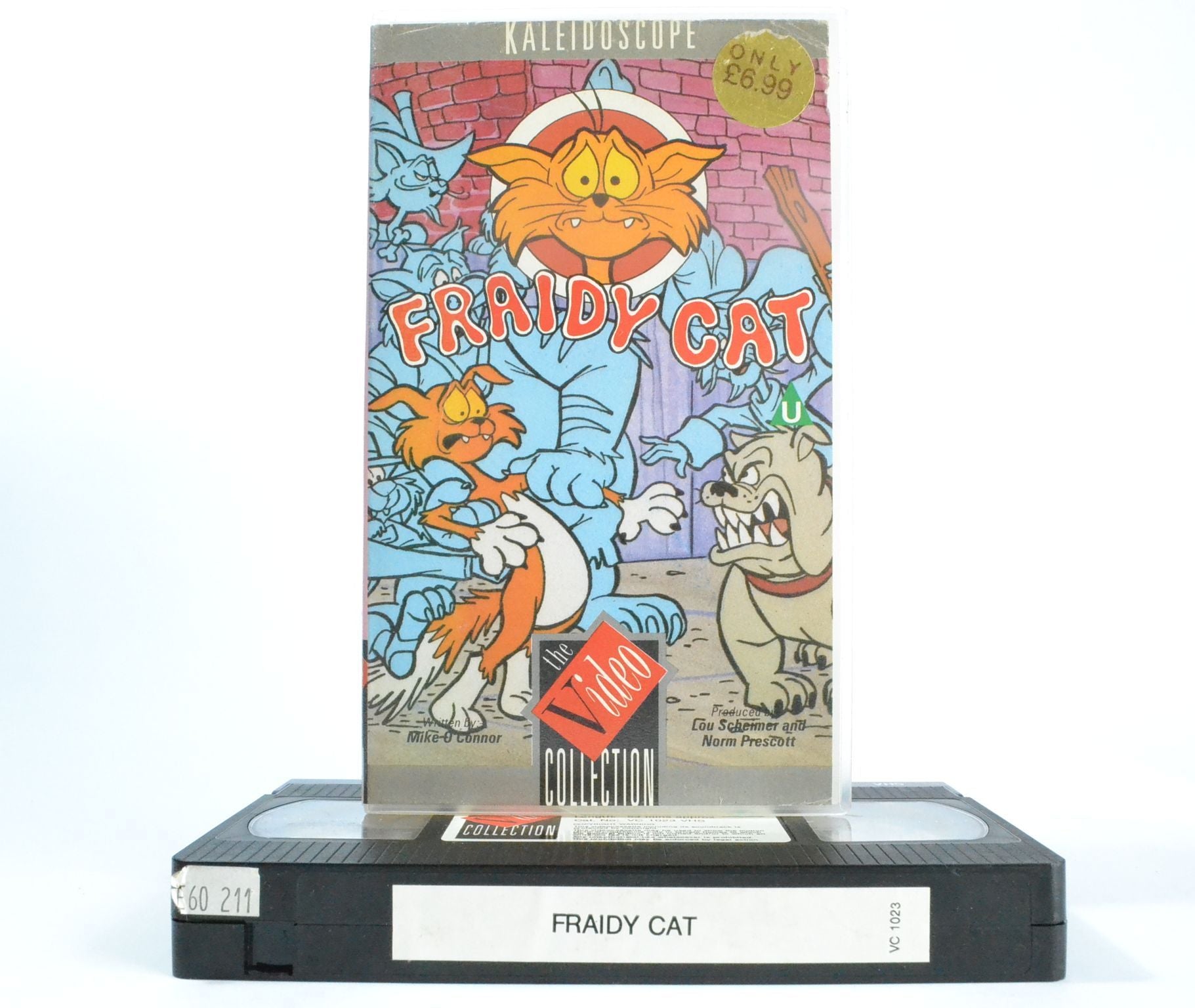 Fraidy Cat 1975, Compilation Of 6 Minute Stories, Vintage Children's, VHS –  Golden Class Movies LTD