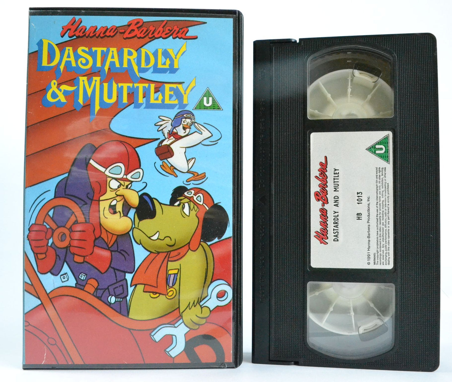 Dastardly & Muttley: 8 Of The Best - Barn Stormers [Children’s Race Animation] VHS-