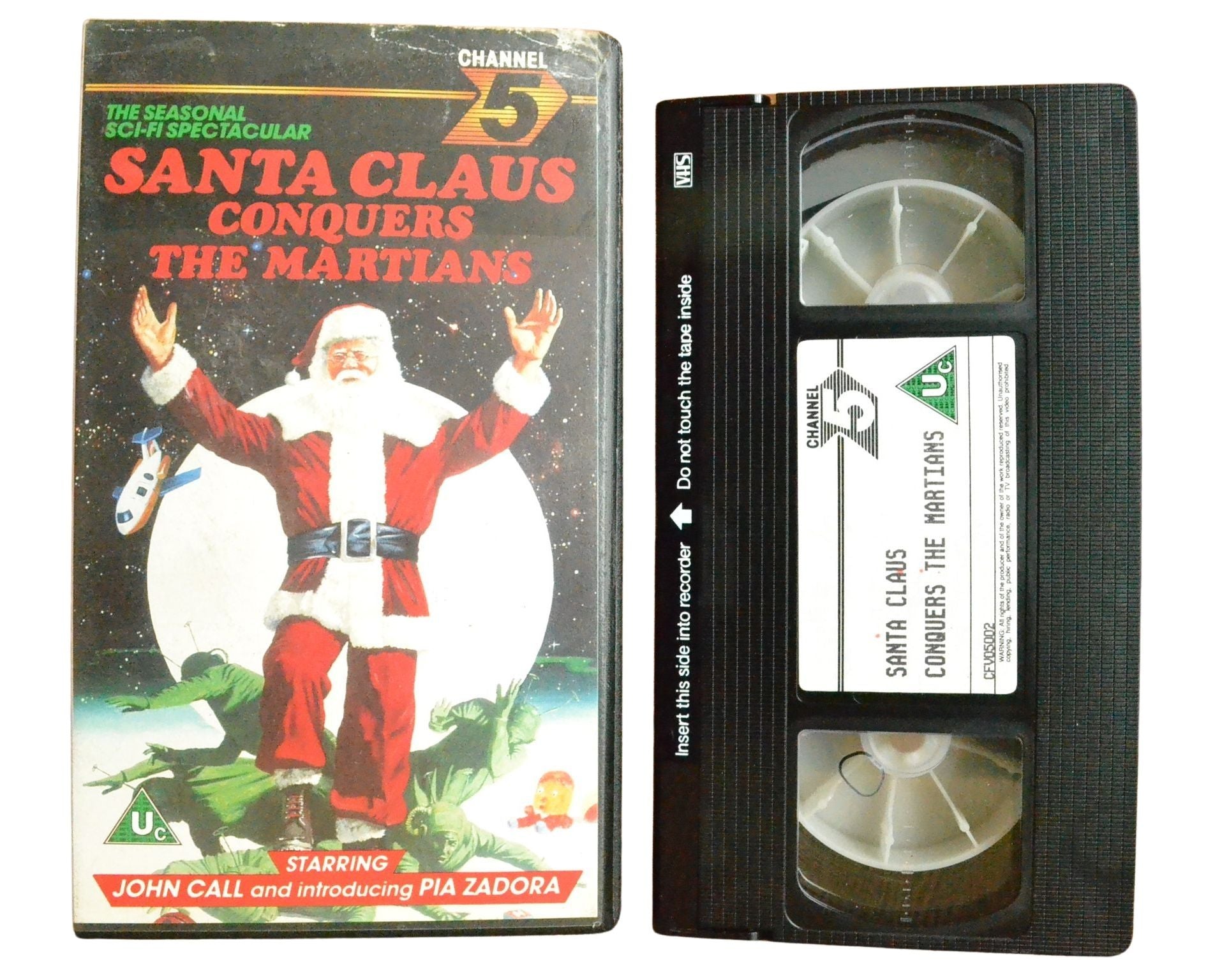 Santa Claus Conquers The Martians - Children’s - Pal VHS-