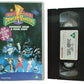 Mighty Morph 'N Power Rangers - Different Drum & Food Fight - PolyGram Video - Childrens - Pal VHS-