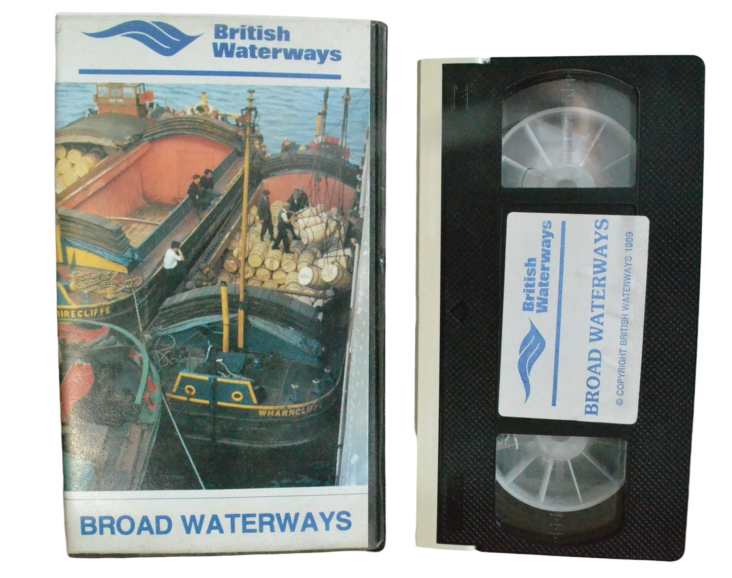 Broad Waterways - John Longden - Transport in Vision - Vintage - Pal VHS-