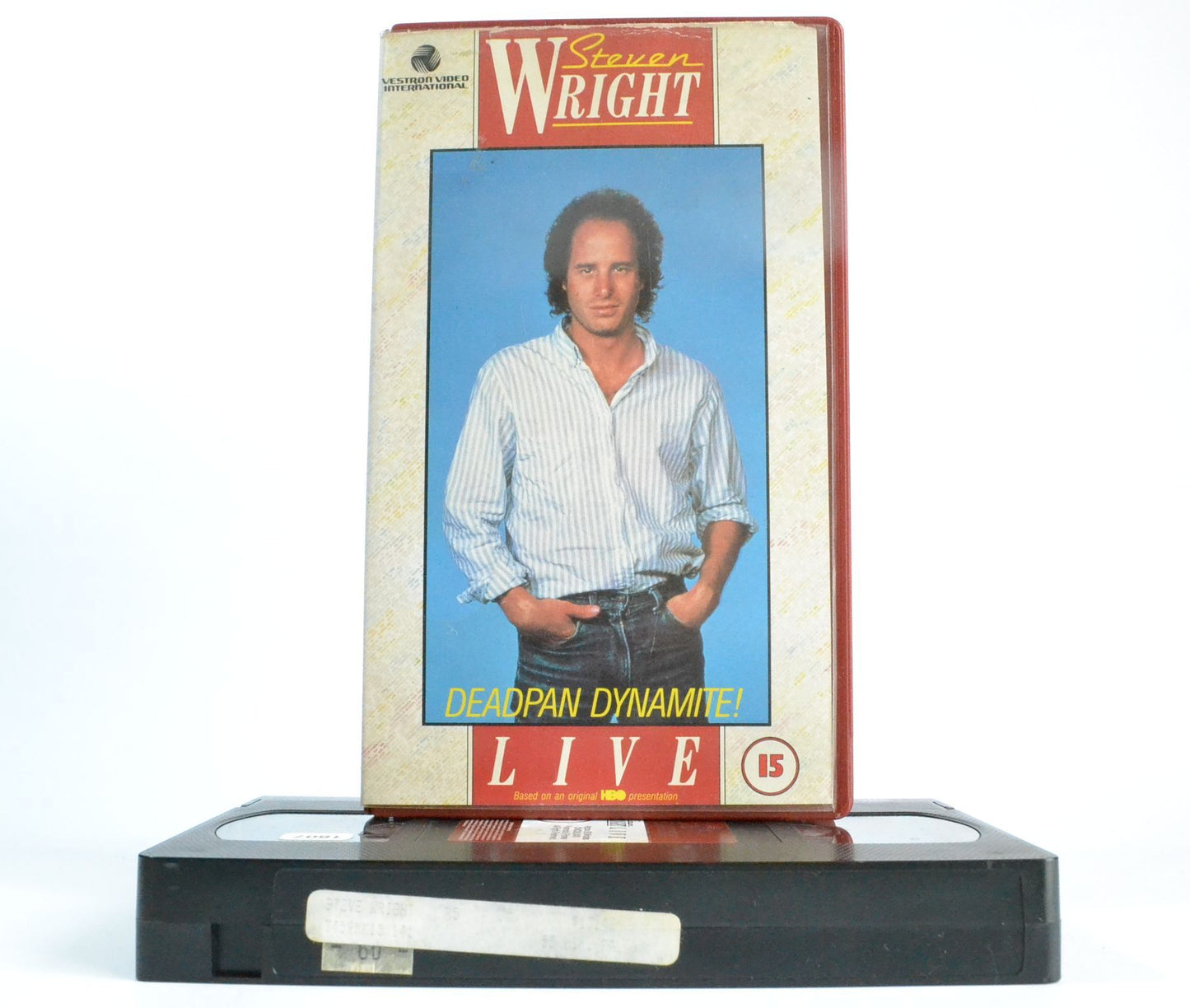 Steven Wright: “Deadpan Dynamite!” - Vestron Pre-Cert - Monotone Comedy - VHS-