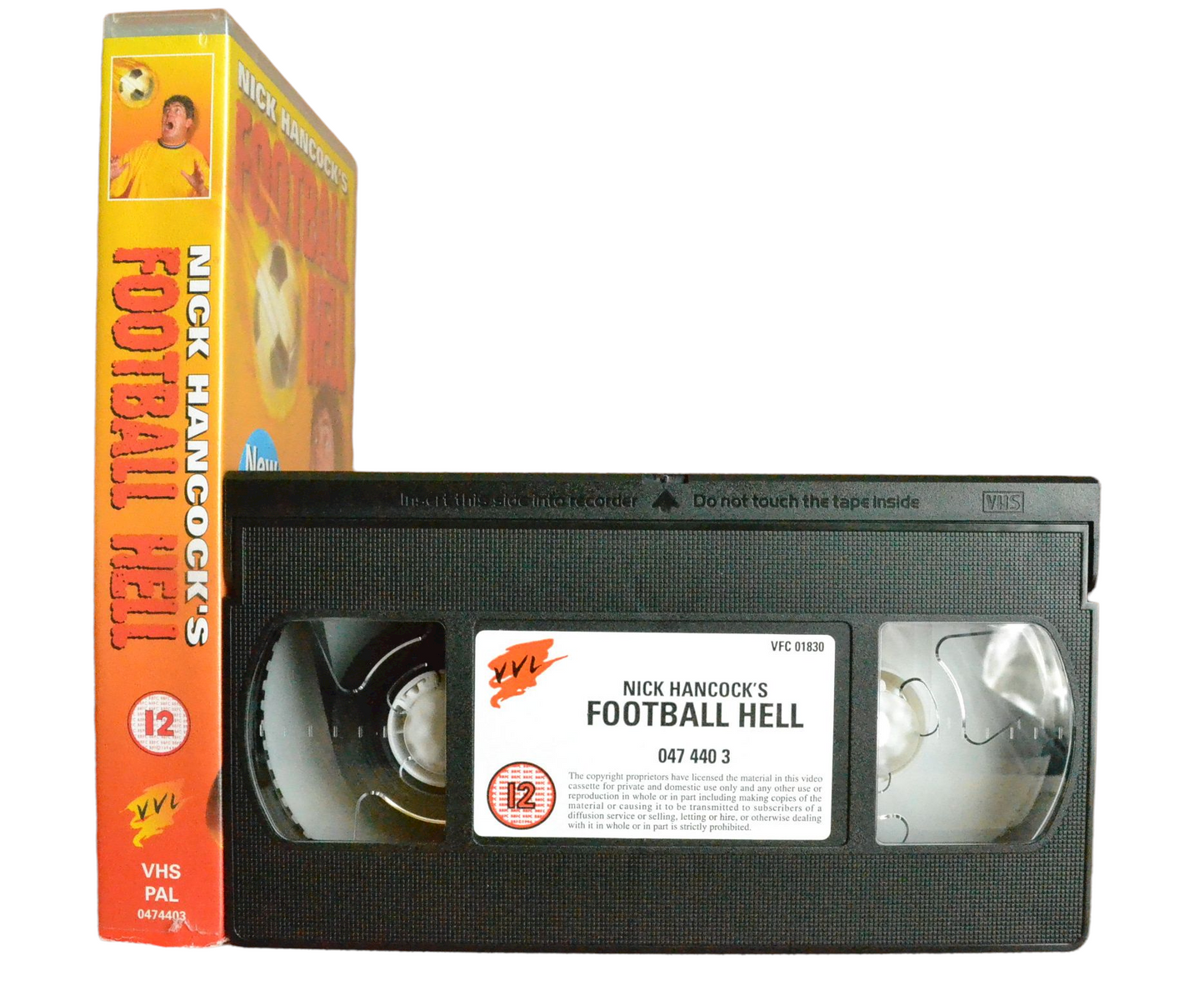 Nick Hancock's Football Hell - Nick Hancock - VVl - Vintage - Pal VHS-