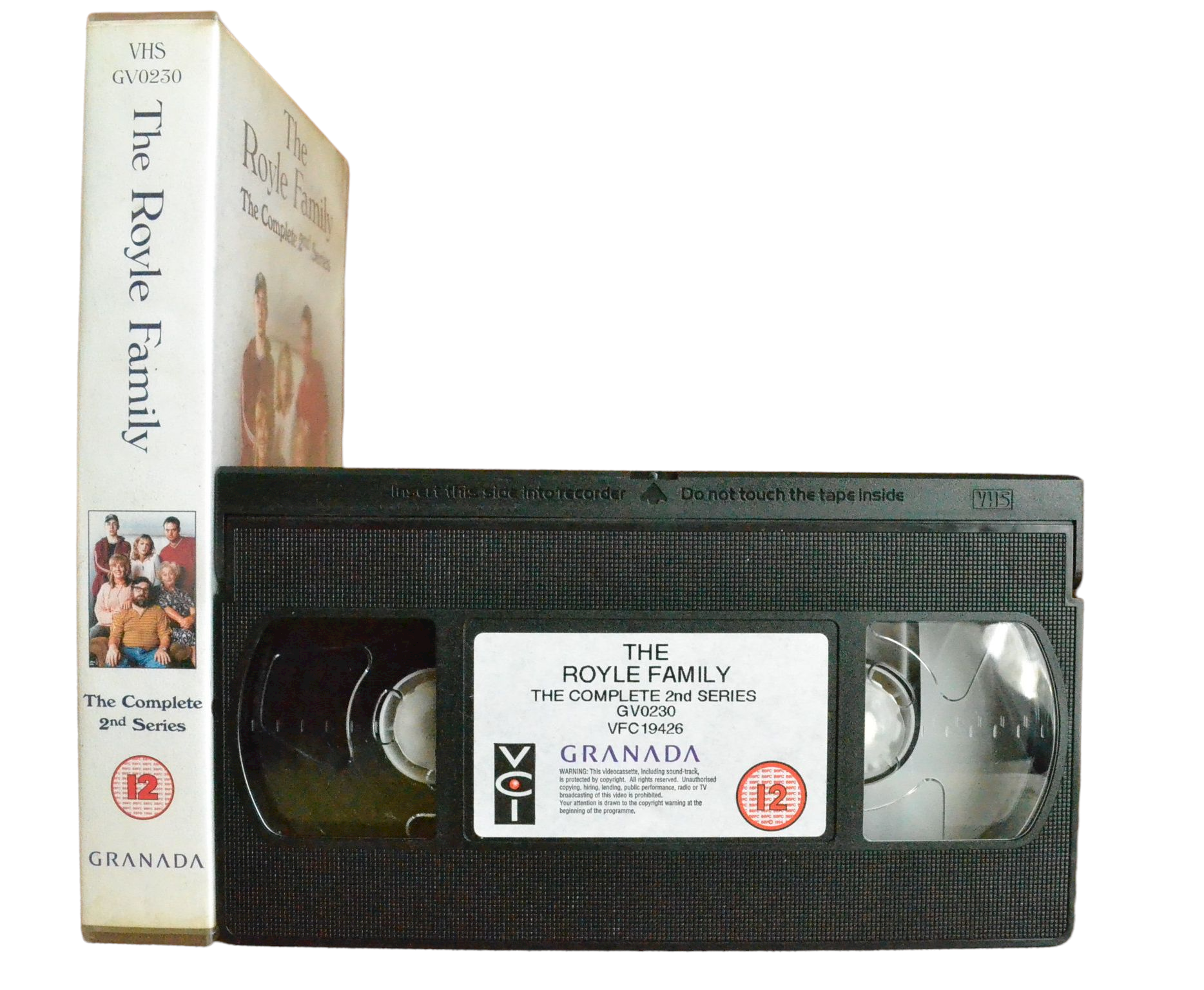 The Royle Family: The Complete 2nd Series - Caroline Aherne - Granada - Vintage - Pal VHS-