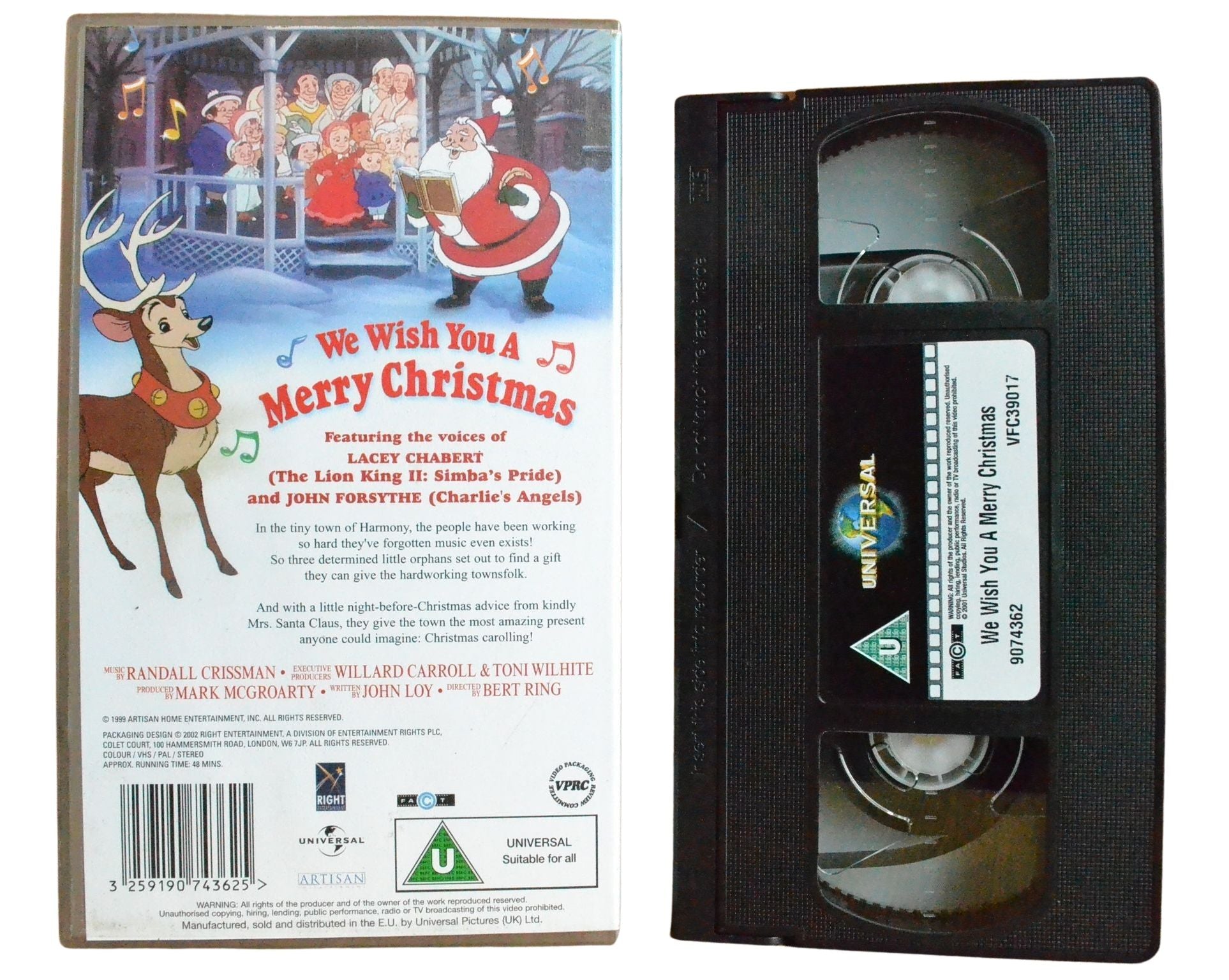 We Wish You A Merry Christmas - Children’s - Pal VHS-