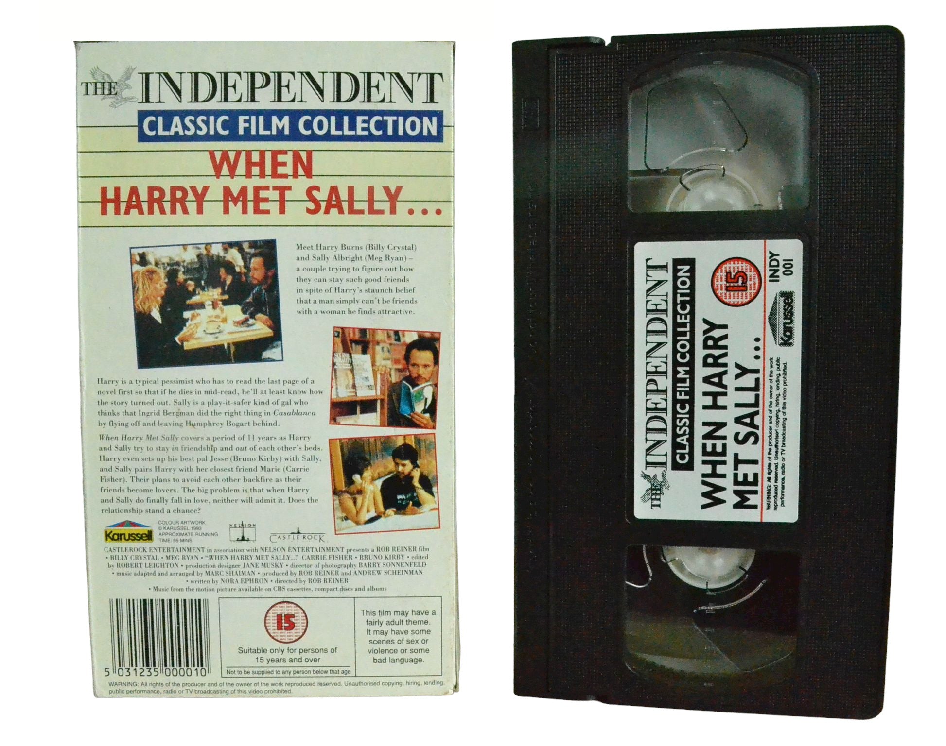 When Harry Met Sally - Billy Crystal - Karussell - Carton Box - Pal VHS-