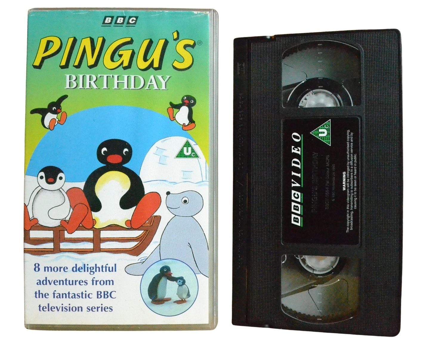 Pingu's Birthday - Children’s - Pal VHS-
