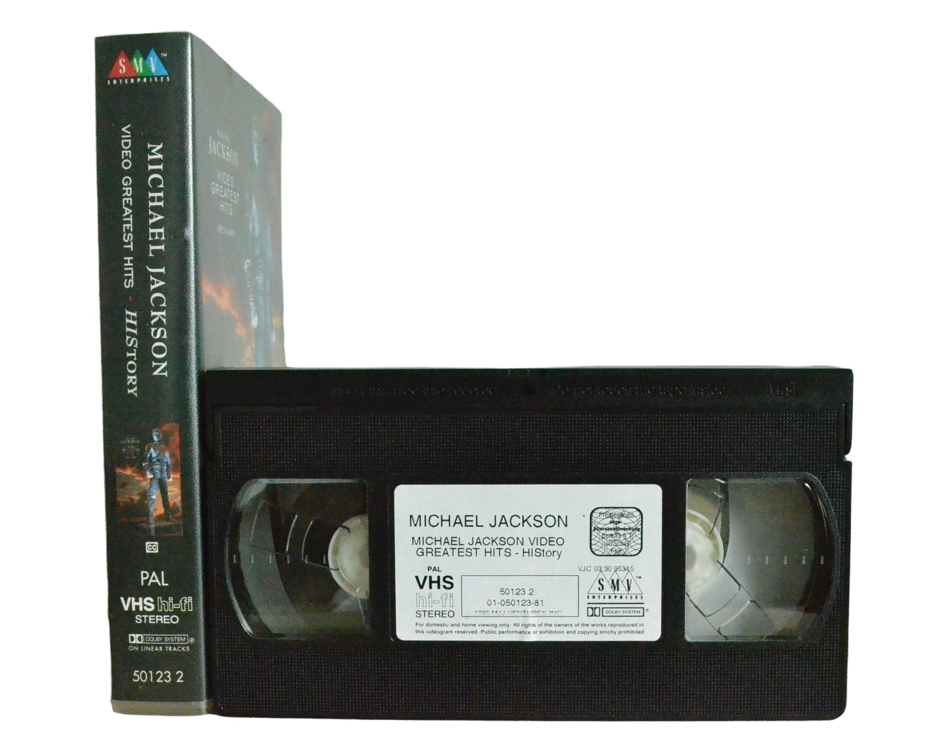 Michael Jackson Video - Greatest Hits - History - Michael Jackson - SMV Enterprises - Music - Pal VHS-